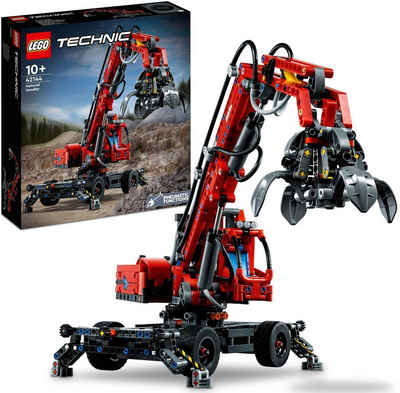 LEGO® Konstruktionsspielsteine »Umschlagbagger (42144), LEGO® Technic«, (835 St), Made in Europe