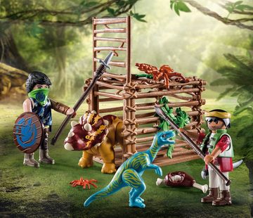 Playmobil® Konstruktions-Spielset Starter Pack, Befreiung Triceratops (71378), Dino Rise, (29 St)