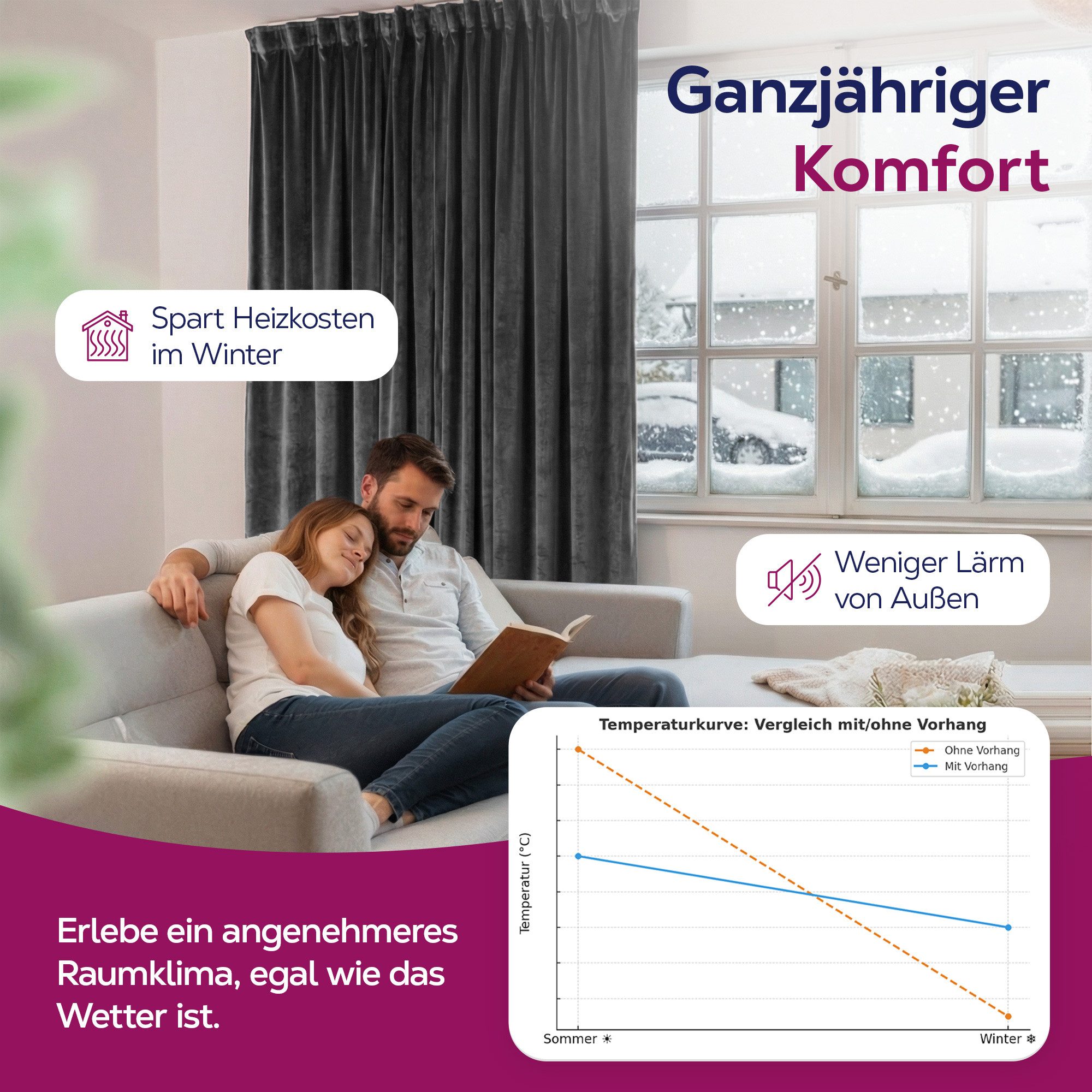 Beautex Verdunkelungsvorhang Samt Vorhang Kräuselband U-Band Gardine Velvet abdunkelnd (1 St), Hakenaufhängung, abdunkelnd, Weicher Samtstoff, lichtmindernd, pf – Bild 5 von 5
