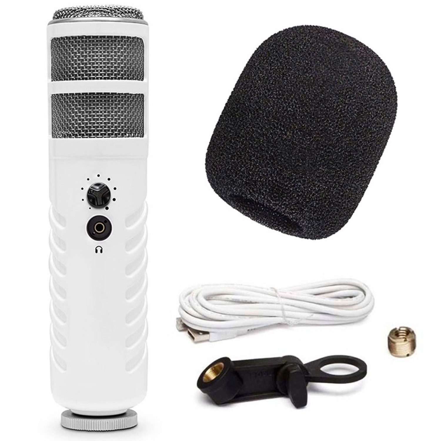 Mikrofon Rode Podcaster USB-Mikrofon mit Popschutz WS02