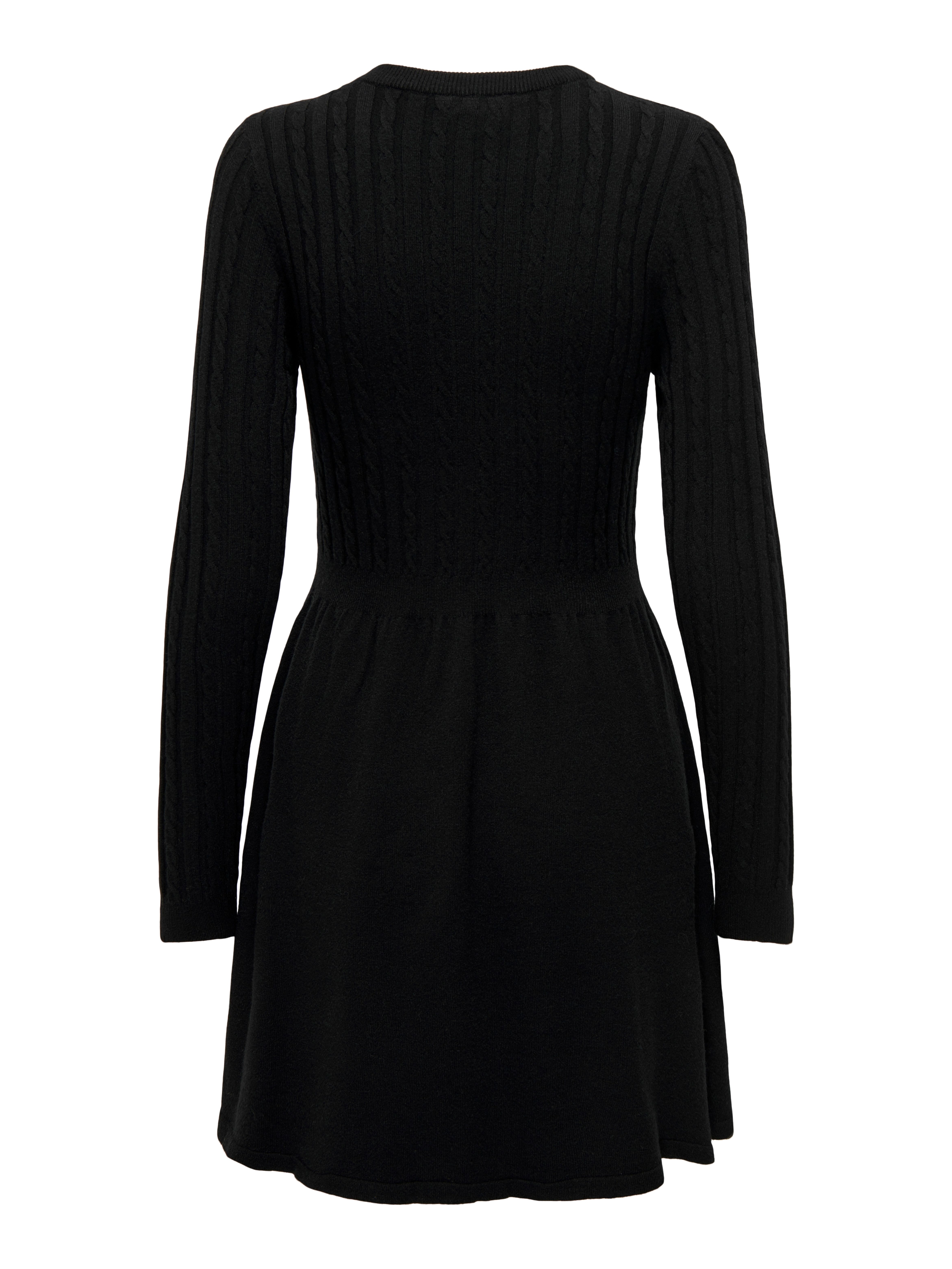 ONLY Strickkleid ONLFIA LS CABLE DRESS KNT Viskosemischung, regular fit – Bild 5 von 5