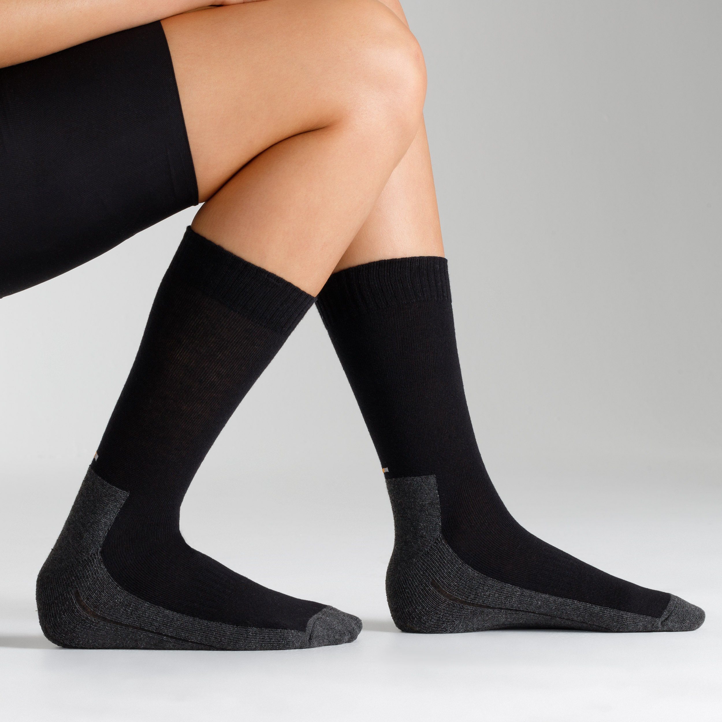 Camano Socken Pro Tex Function (6-Paar) mit angenehmem Komfortbund black