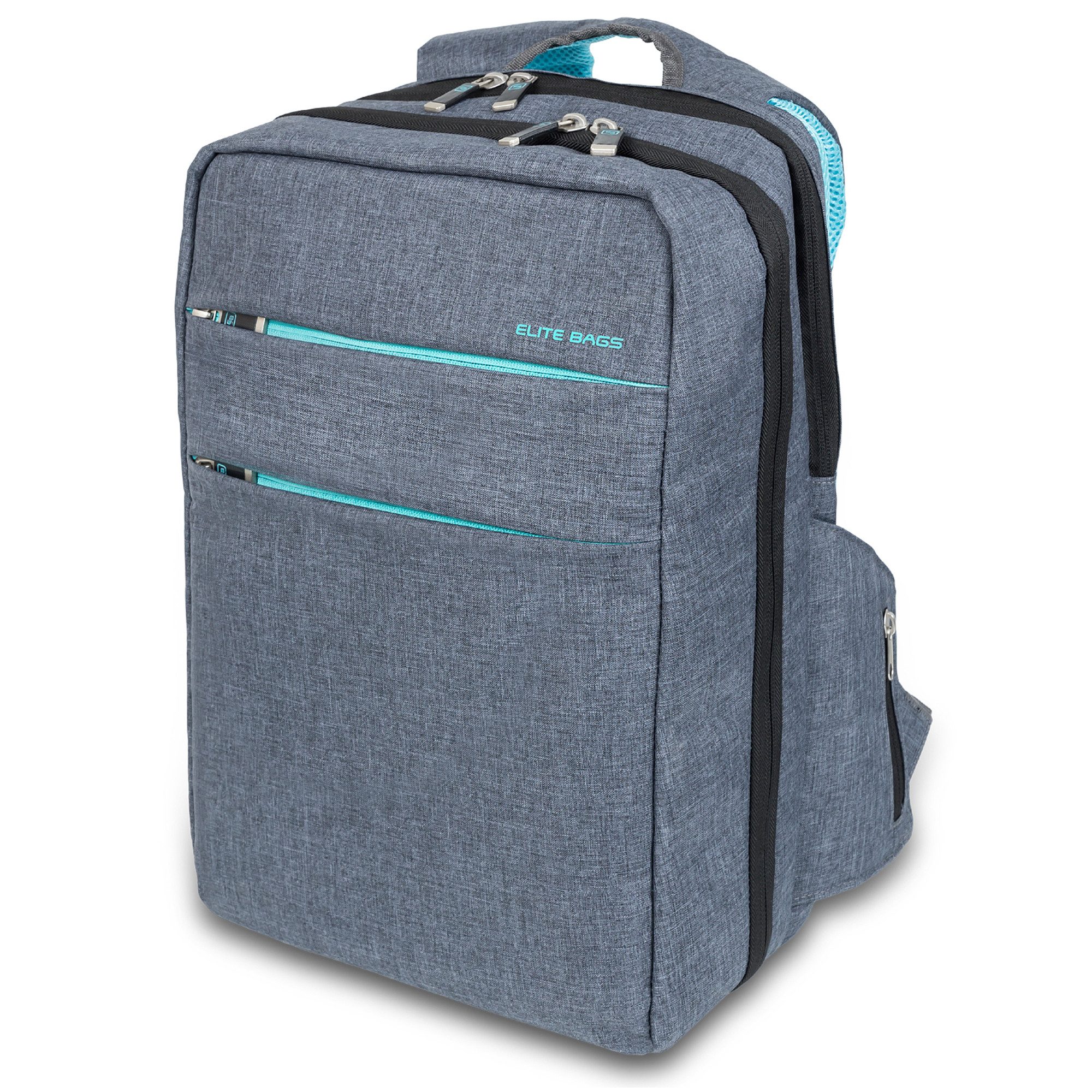 Arzttasche Elite Bags CITYS Pflegerucksack Grau 40 x 28 x 14 cm