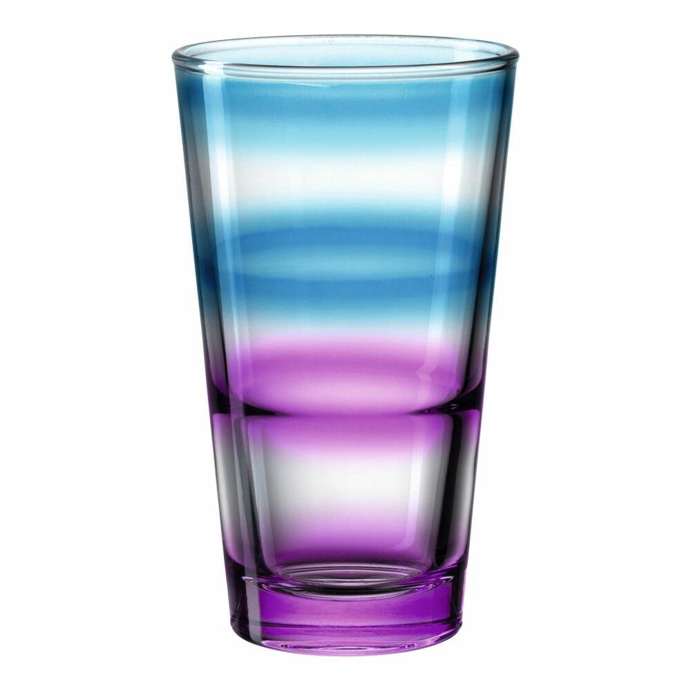 LEONARDO Glas Event violett 315 ml, Glas, Platzsparend stapelbar