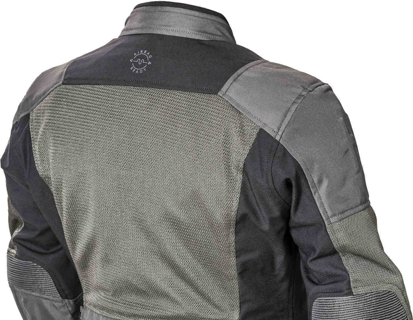 Halvarssons Motorradjacke Arvika Damen Motorrad Textiljacke belüftet protektoren weitenverstellbar reißverschluss