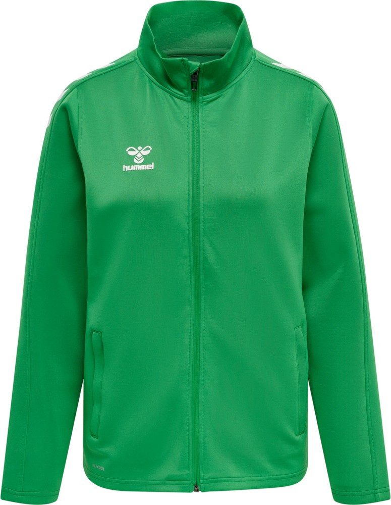 Trainingsjacke hmlCORE XK Poly Zip Sweat (Polyester-Sweatstoff, Front-Reißverschluss)