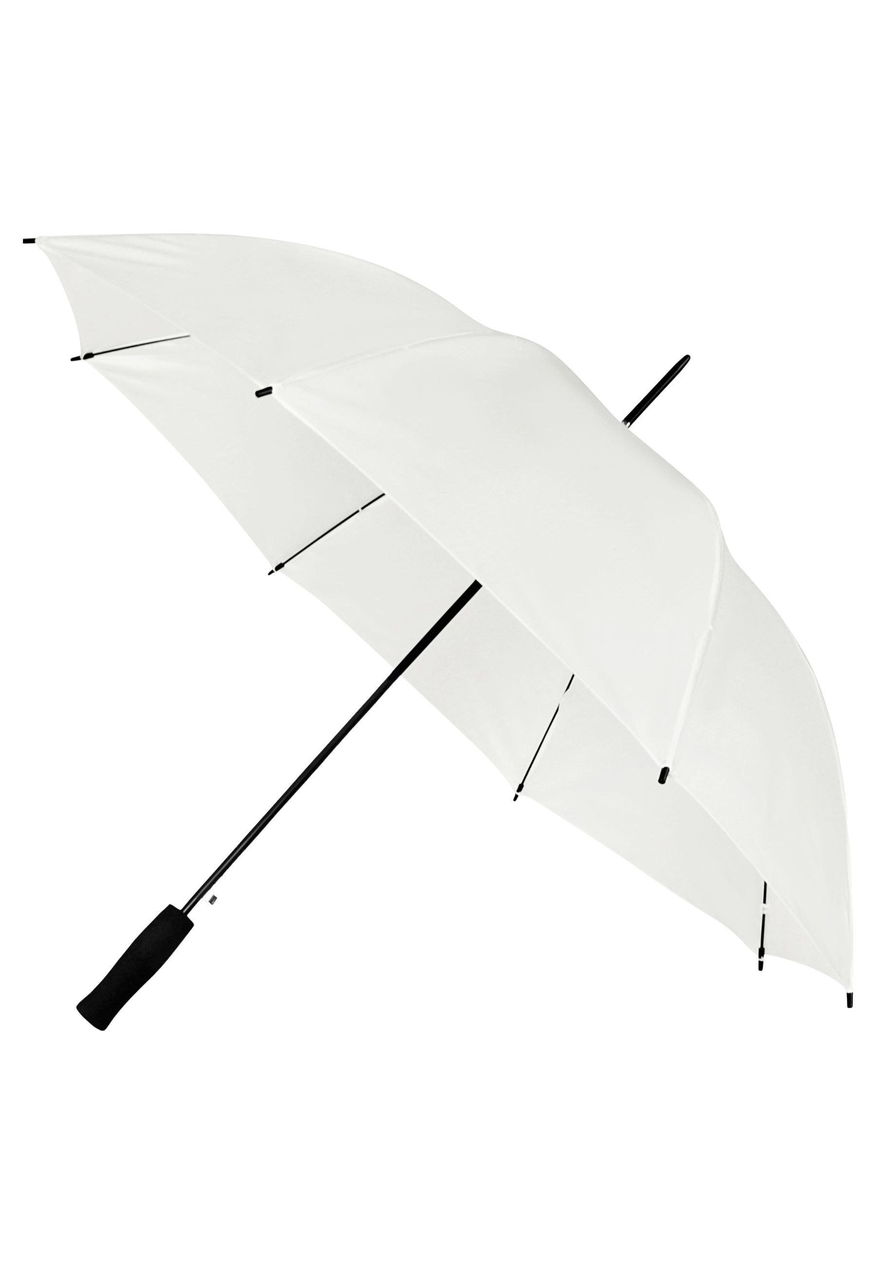 Diademita Taschenregenschirm Regenschirm - Kompakt - Automatik - 102 cm - Weiß