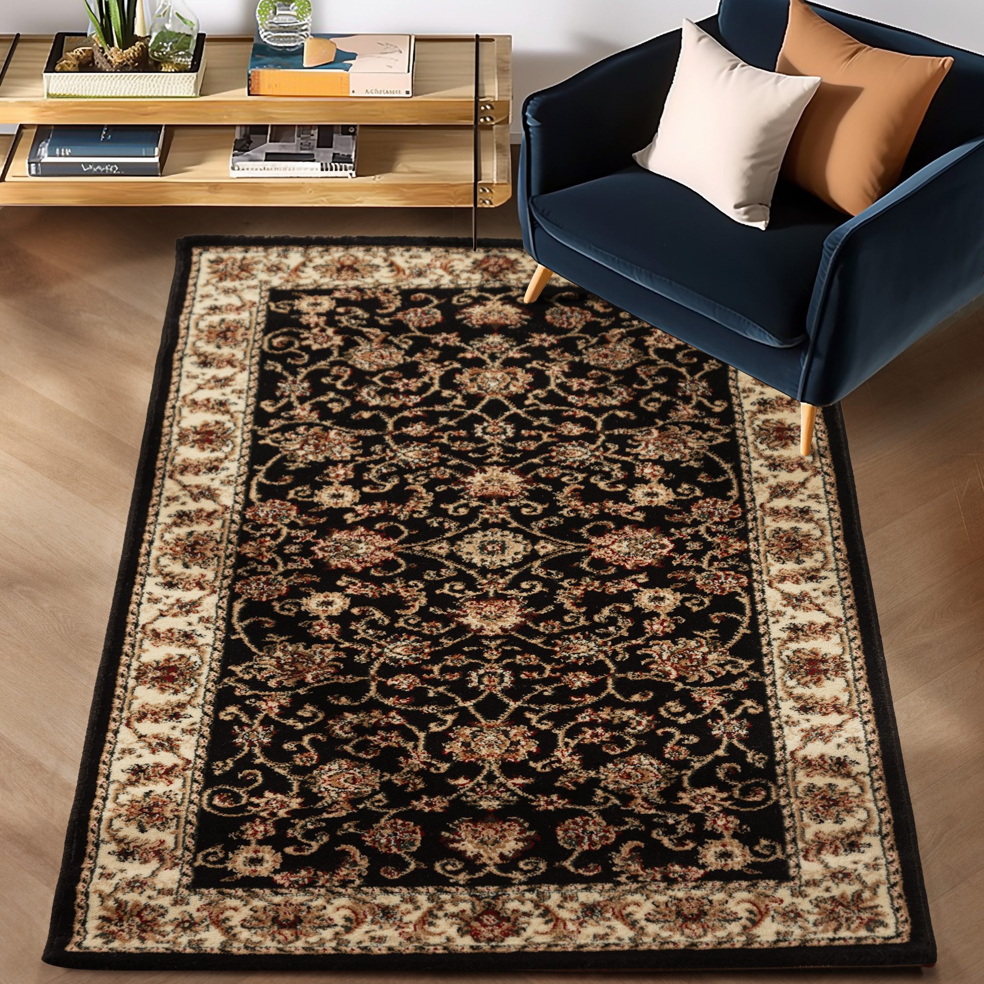 Carpettex Orientteppich Orientalisch Design, Läufer, Höhe: 12 mm, Orinet Teppich Webteppich orientalischen Mustern Teppich Wohnzimmer