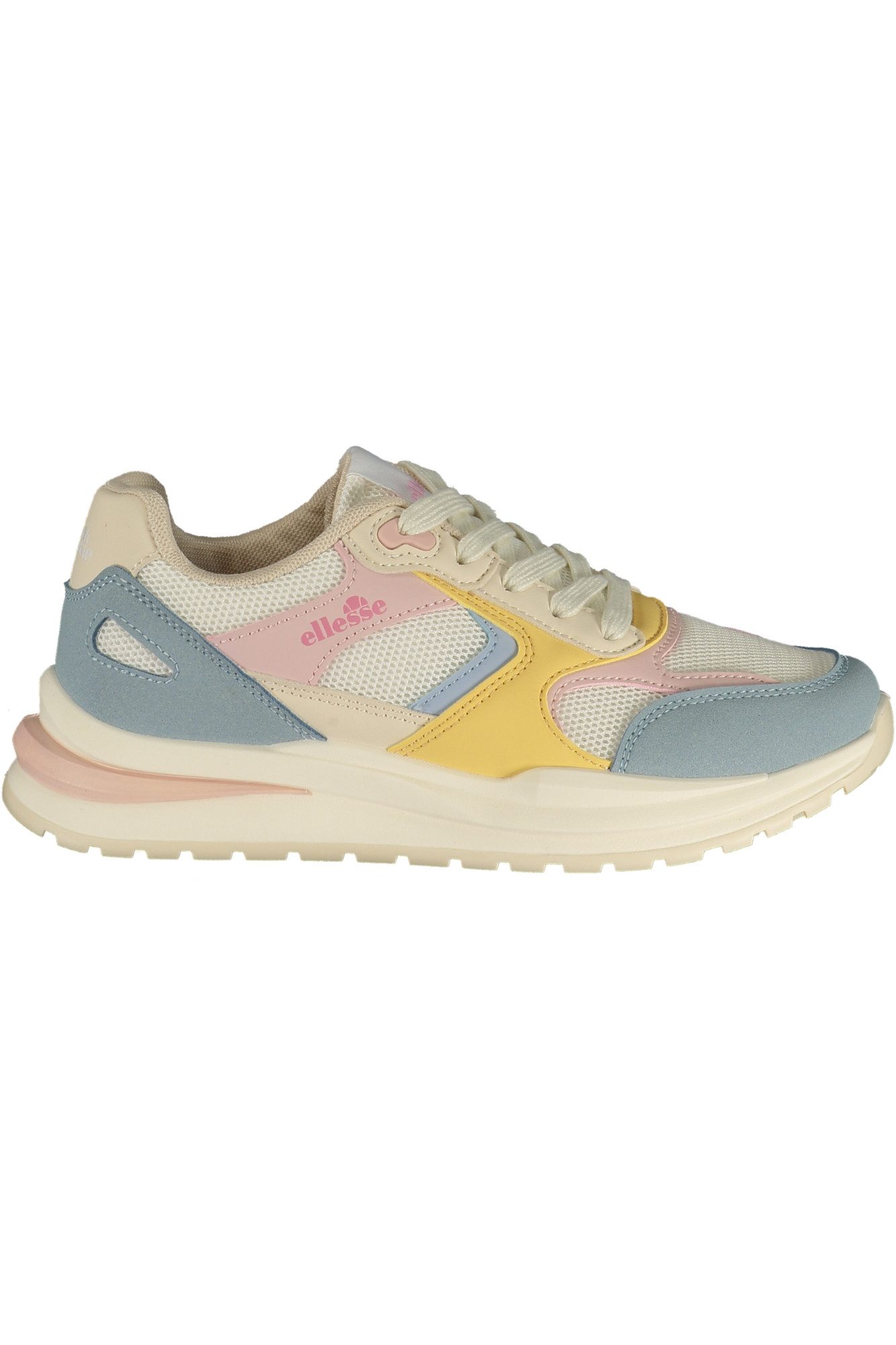 Ellesse Sneaker Damen-Sportschuh Weiß: Kontrastdetails &