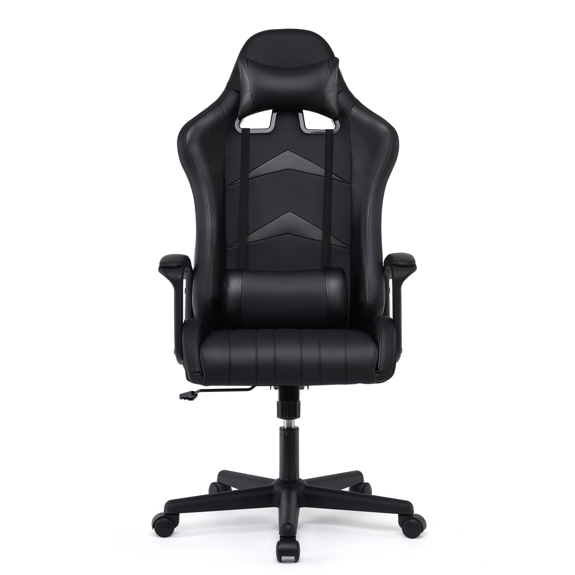 Gaming-Stuhl Intimate Heart WM Ergonomischer Rückenlehne schwarz mit Schreibtischstuhl Verstellbarer hoher