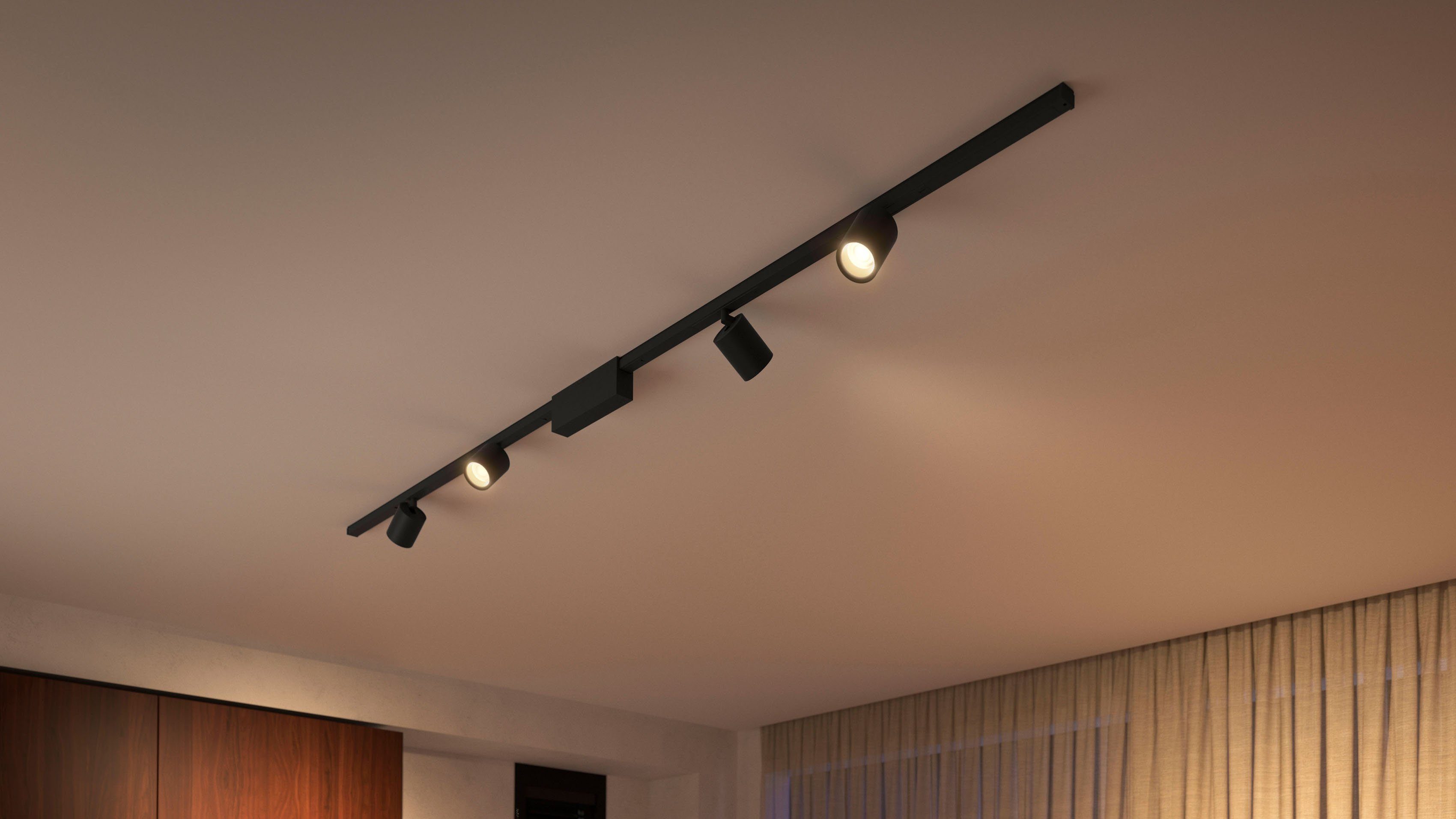 Farbwechsler, Schienensystem Deckenspot Dimmer, Perifo, LED integriert, Hue LED fest Philips