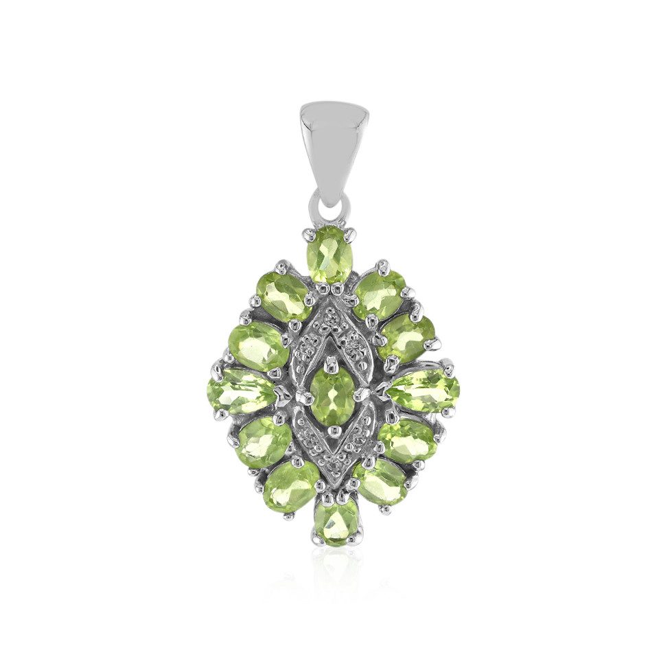 Cavill Anhänger Set Lebendiger chinesischer Peridot & Topas 925 Silber Anhänger, 2,7ct (1-tlg)