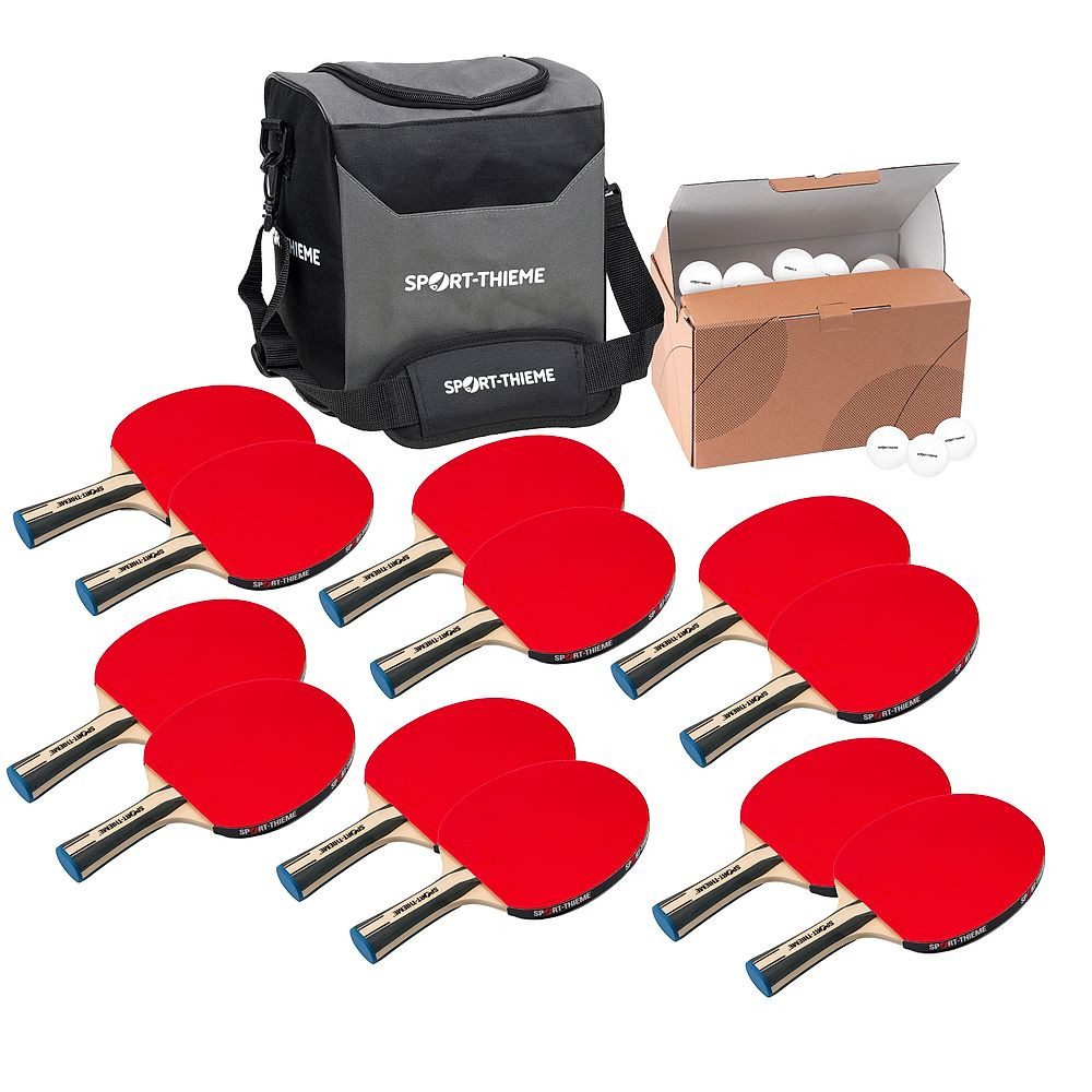 Sport-Thieme Tischtennisschläger Tischtennisschläger-Set Advanced, Für Schulen und Vereine