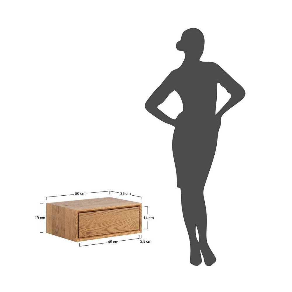 Feldmann-Wohnen Schlafzimmer-Set Adria, (3-teiliges Schlafzimmer-Set, 3-tlg., Massivholz, geölte Oberfläche), 3-teilig 140x200cm Wildeiche Natur
