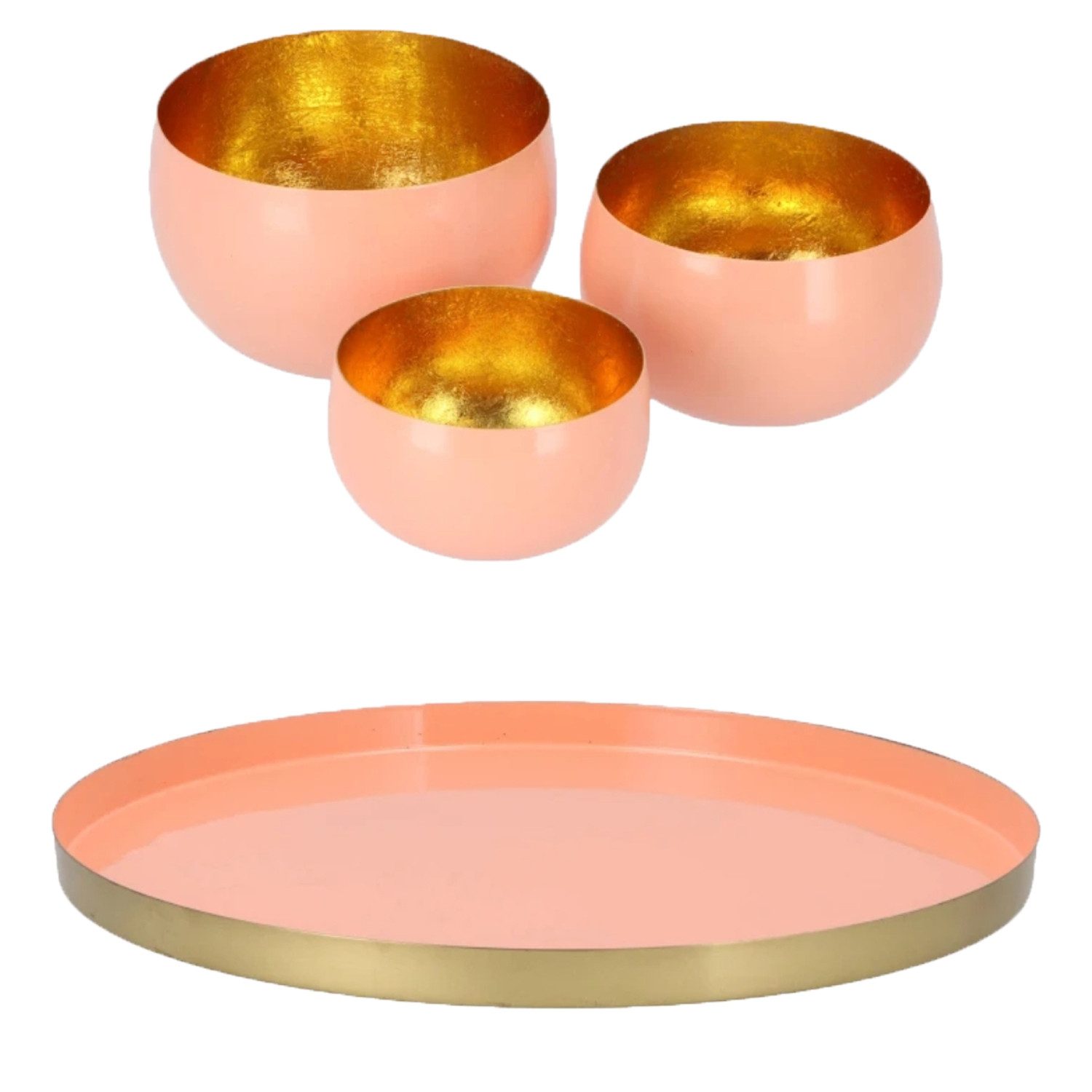 Marrakesch Orient & Mediterran Interior Windlicht 4er Set Geschenkset Настільні лампи Serviertablett Deko, freistehend