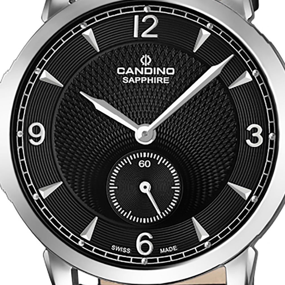 Candino Candino Quarzuhr Classic rund, Edelstahlarmband Damenuhr C4593/4, schwarz Damen Armbanduhr