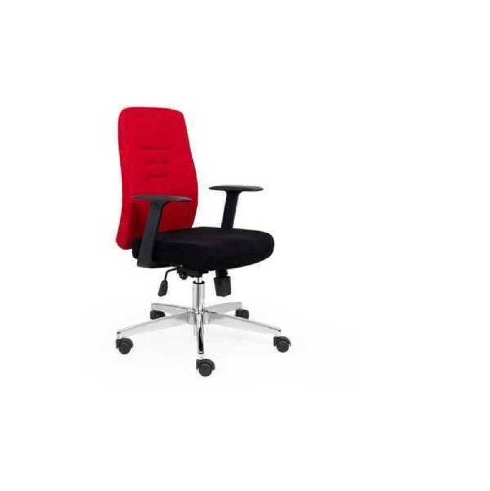 Neu Bürostuhl Gaming JVmoebel Made Europa Chef Stuhl Rot Drehstuhl St), in Bürostuhl (1 Büro Sessel Textil