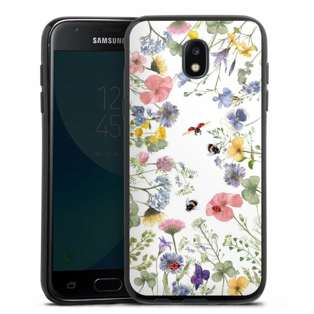 DeinDesign Handyhülle »Bunte Frühlingsblumen und Bienen« Samsung Galaxy J3  (2017), Silikon Hülle, Bumper Case, Handy Schutzhülle, Smartphone Cover  Biene Blumen Muster online kaufen | OTTO