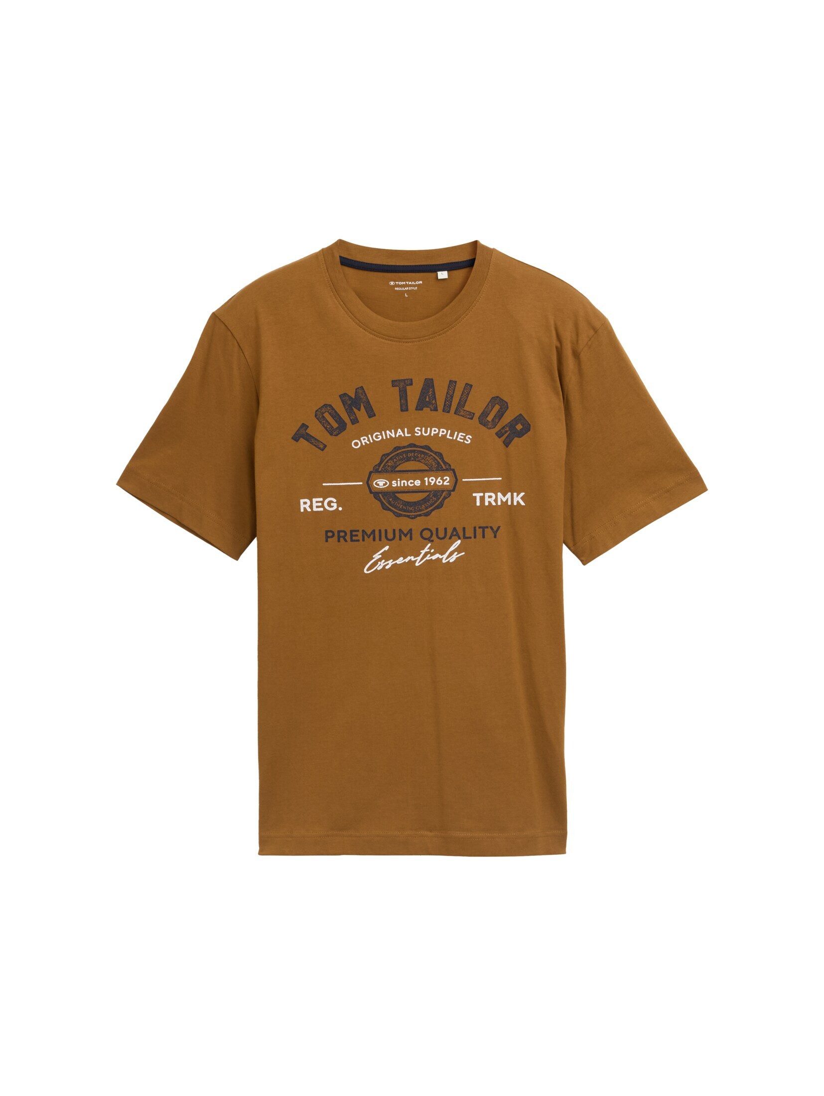 TOM TAILOR T-Shirt T-Shirt mit Logo-Print günstig online kaufen