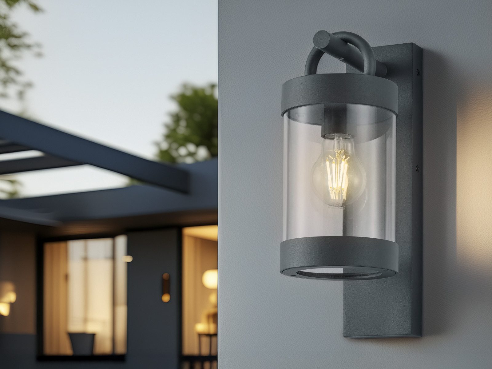 TRIO Leuchten Außen-Wandleuchte, LED wechselbar, Warmweiß, günstig online kaufen