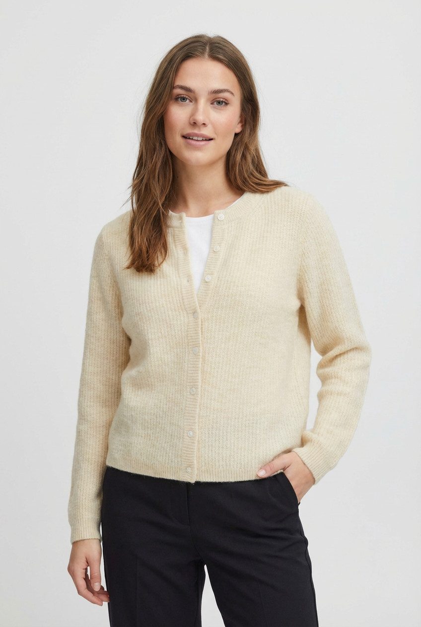 Vila Strickjacke VILORY O-NECK L/S KNIT CARDIGAN-NOOS günstig online kaufen