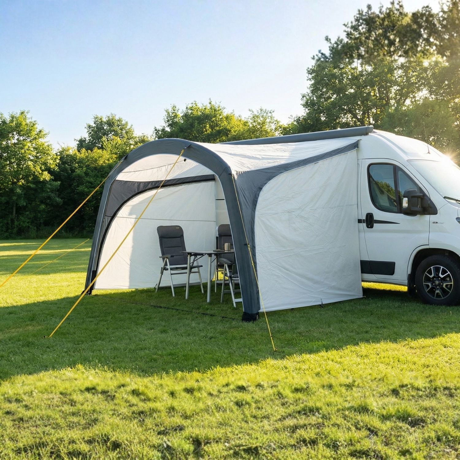 freizeitschmiede Wohnmobilschutzhülle Luftvorzelt Sonnensegel Luftvordach Ventura Air 450 Freizeitschmiede® (Nicht zutreffend, Nicht zutreffend)