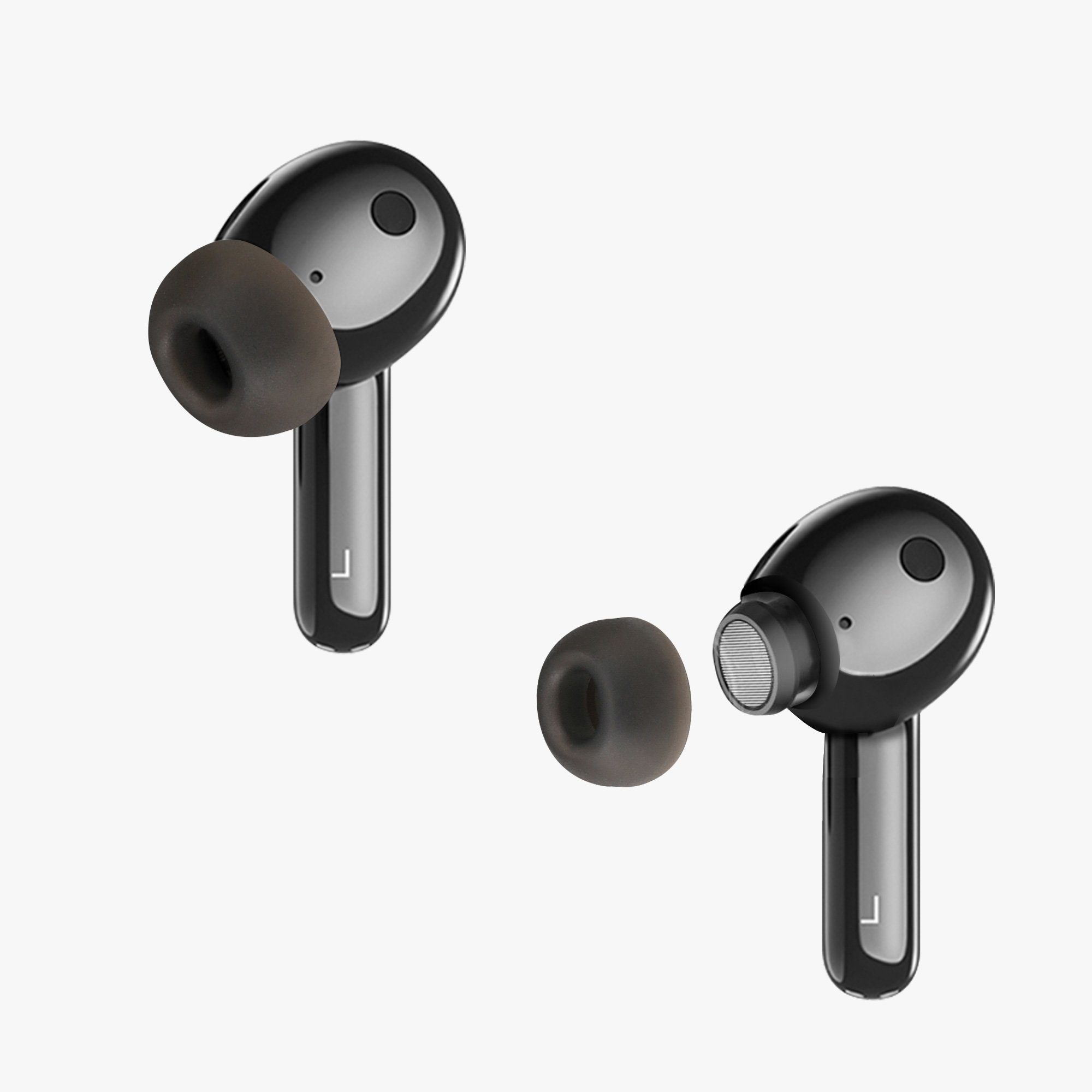 kwmobile 6x Polster Ohrpolster (3 Kopfhörer) Größen Xiaomi FlipBuds Ohrstöpsel Pro In-Ear Silikon für 