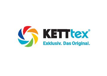KETTtex EXKLUSIV Polsterauflage KTH 3 - rot-blau-grün kariert - Polsterauflagen für Gartenstühle, mit Steg und Doppelkeder