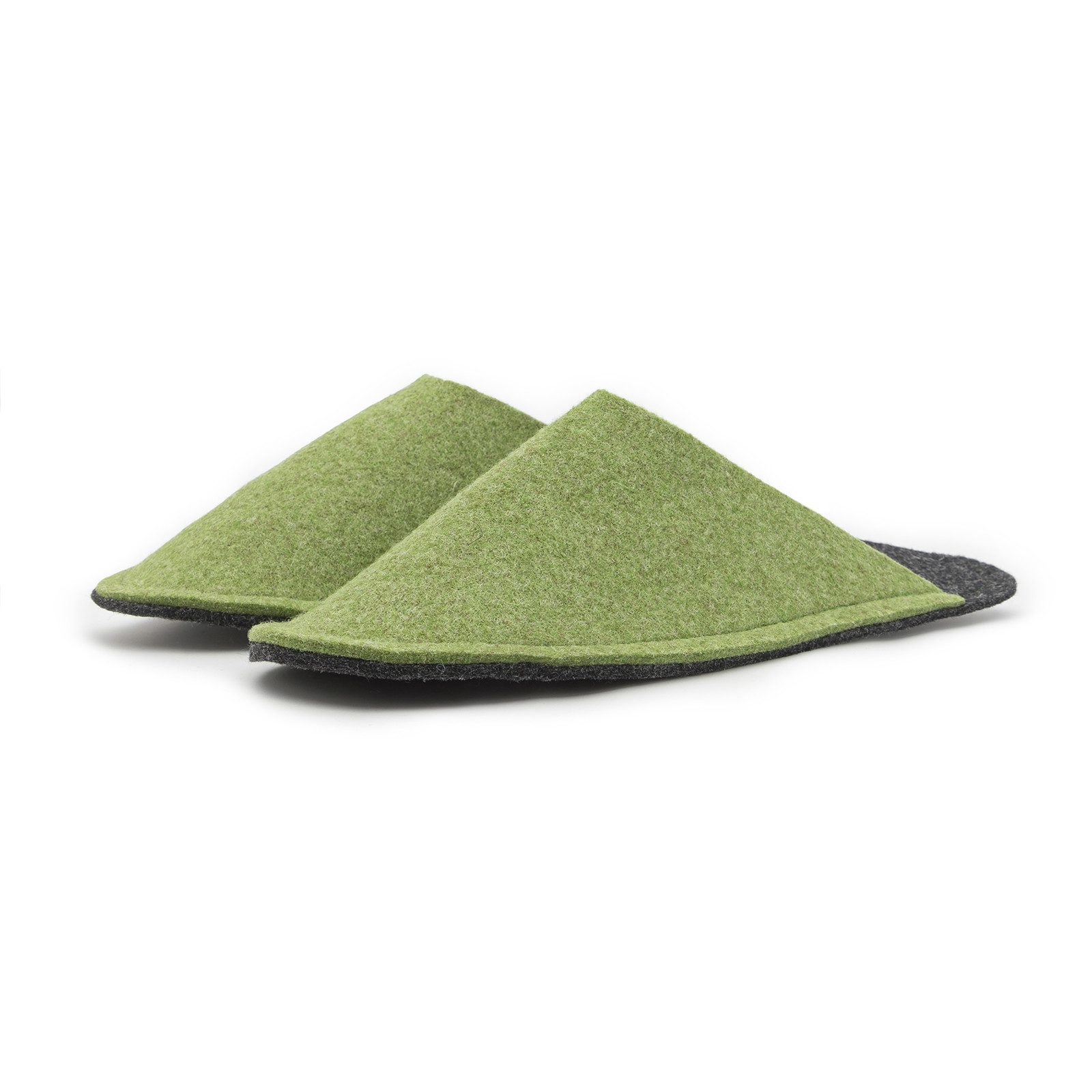 Pantoffelmann Gästepantoffel Filzsohle Filzpantoffel faltbar Pantoffel Hausschuhe Pantoffel (1 Paar) Filzpantoffeln, Gästepantoffel besonders leicht