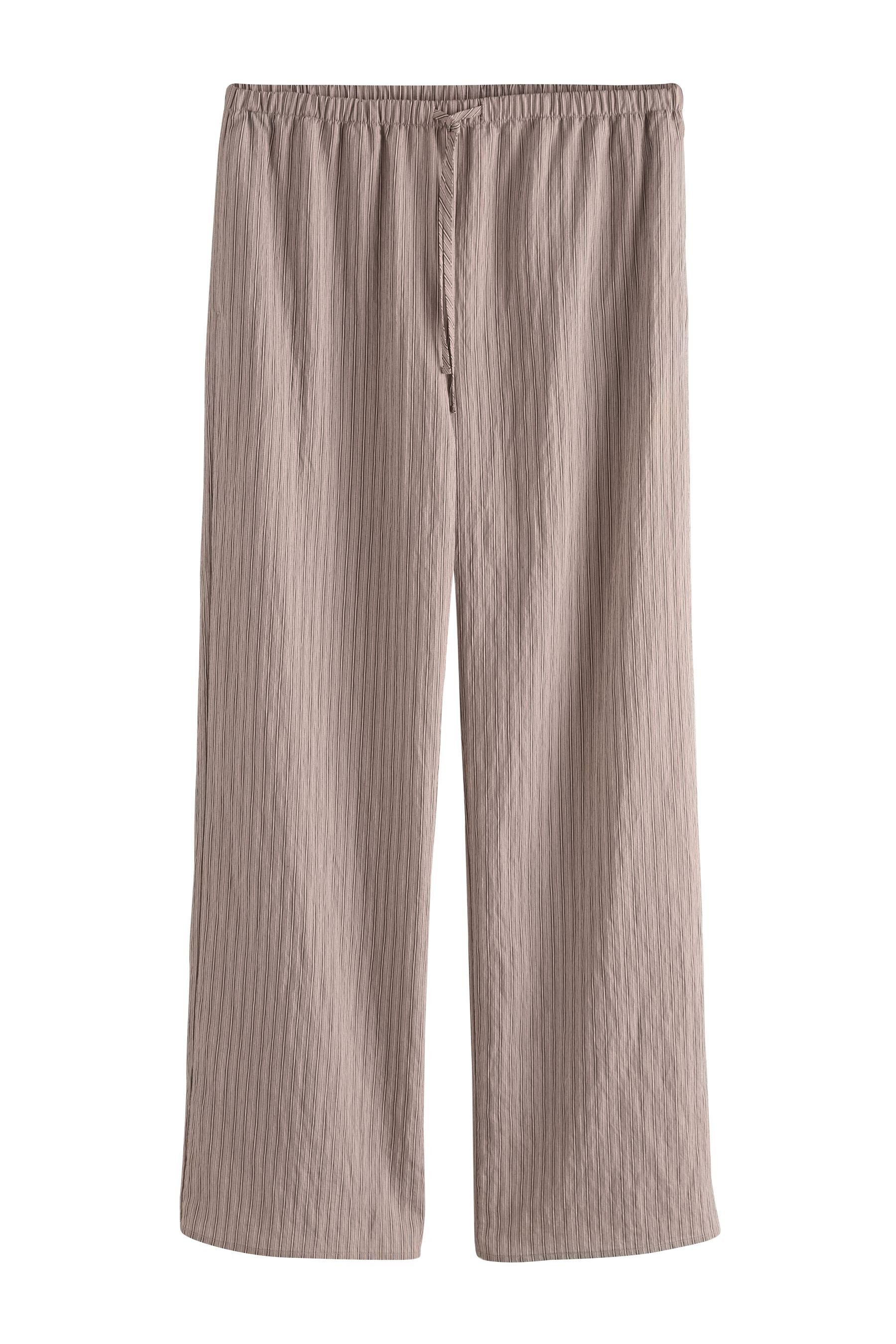 Next Palazzohose Elastische Hose mit weitem Bein (1-tlg)