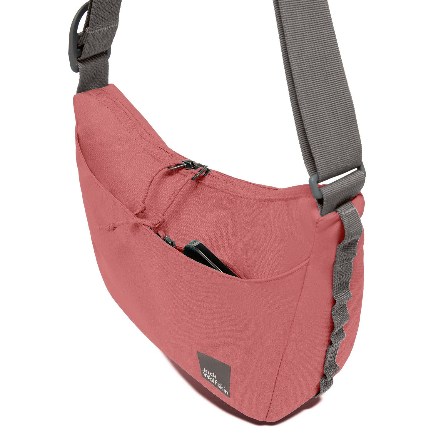 Jack Wolfskin Umhängetasche Jack Wolfskin Umhängetasche Rose mineral red (1, 1-tlg., 1)