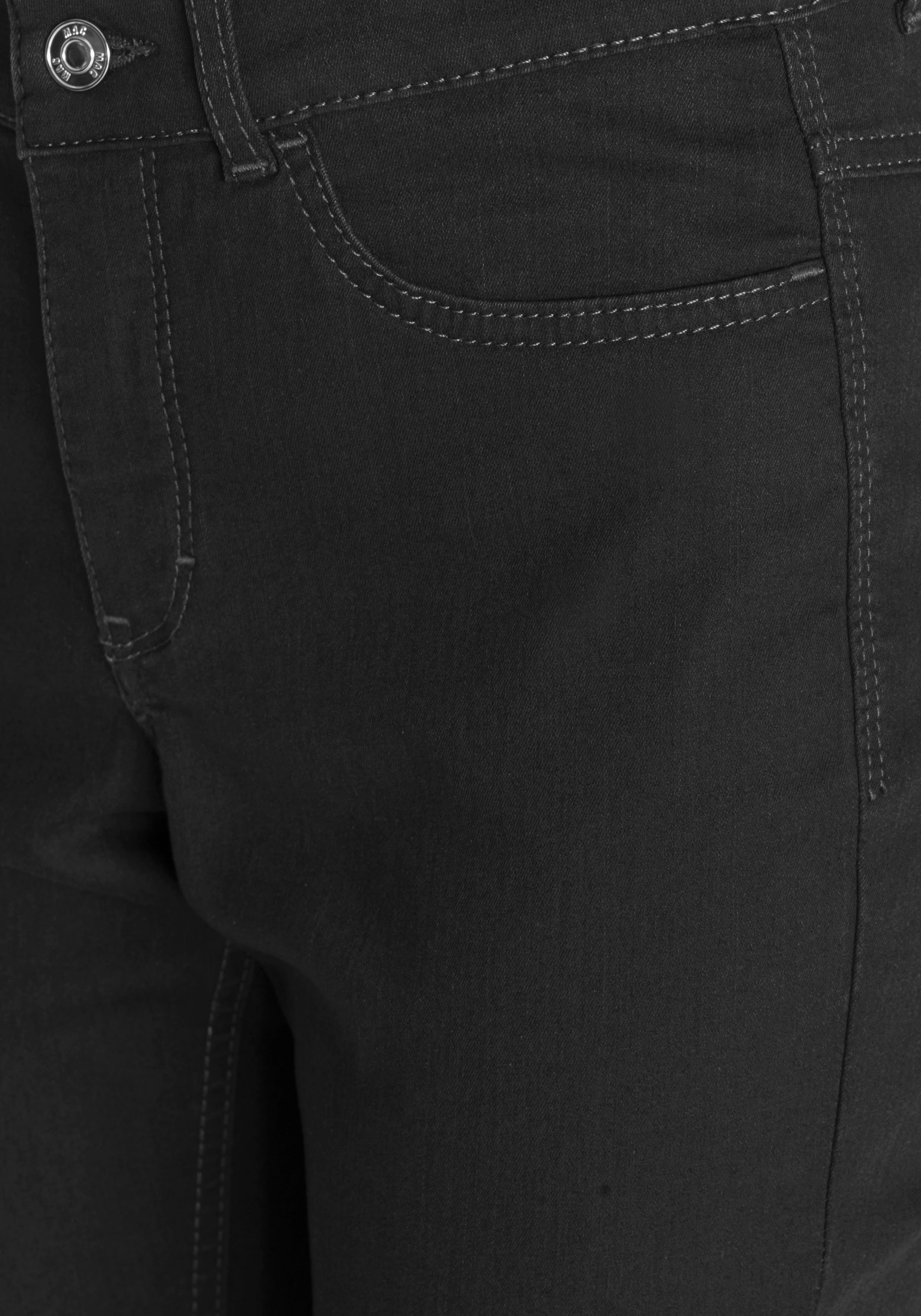 MAC Skinny-fit-Jeans Hiperstretch-Skinny Power-Stretch bequem Qualität ganzen sitzt Tag black-black den