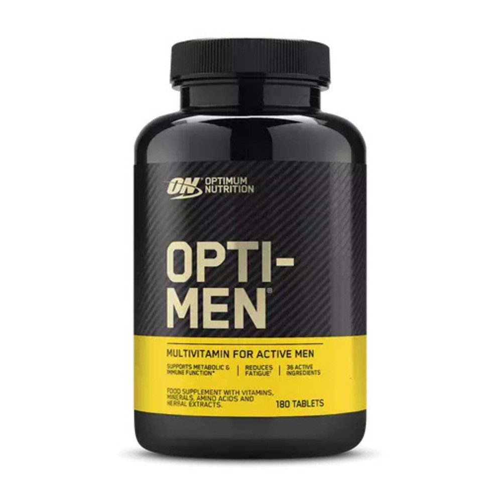 Optimum Nutrition Optimum Nutrition Opti-Men Multivitamin für Männer 180 Tabletten, 1 er 265 g, Multivitamin-Komplex für aktive Männer