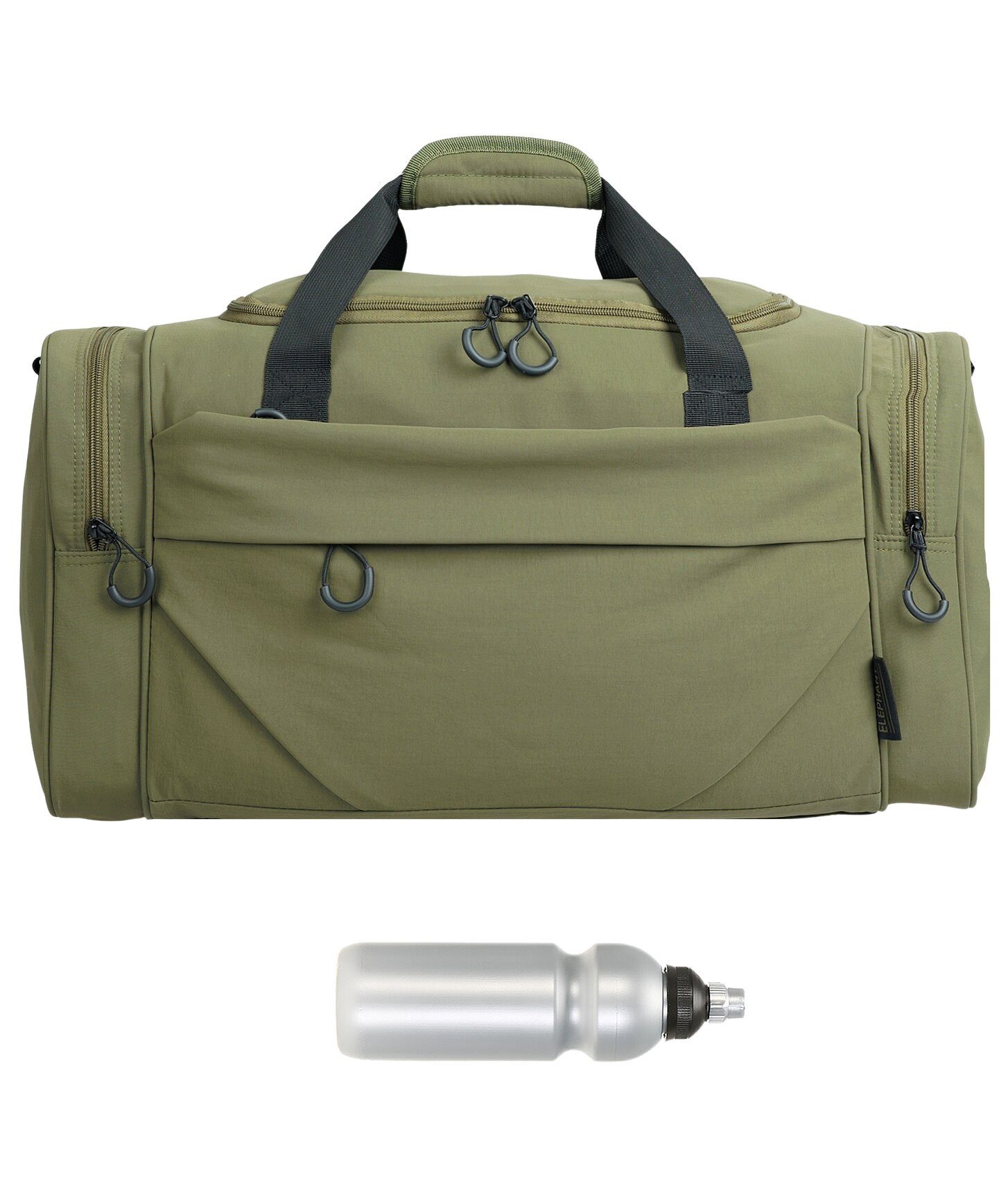 ELEPHANT Sporttasche groß Reisetasche Sport Tasche Porto Large 55 cm 40 Liter, Saunatasche Fußball Large Gym Saunatasche + Trinkflasche