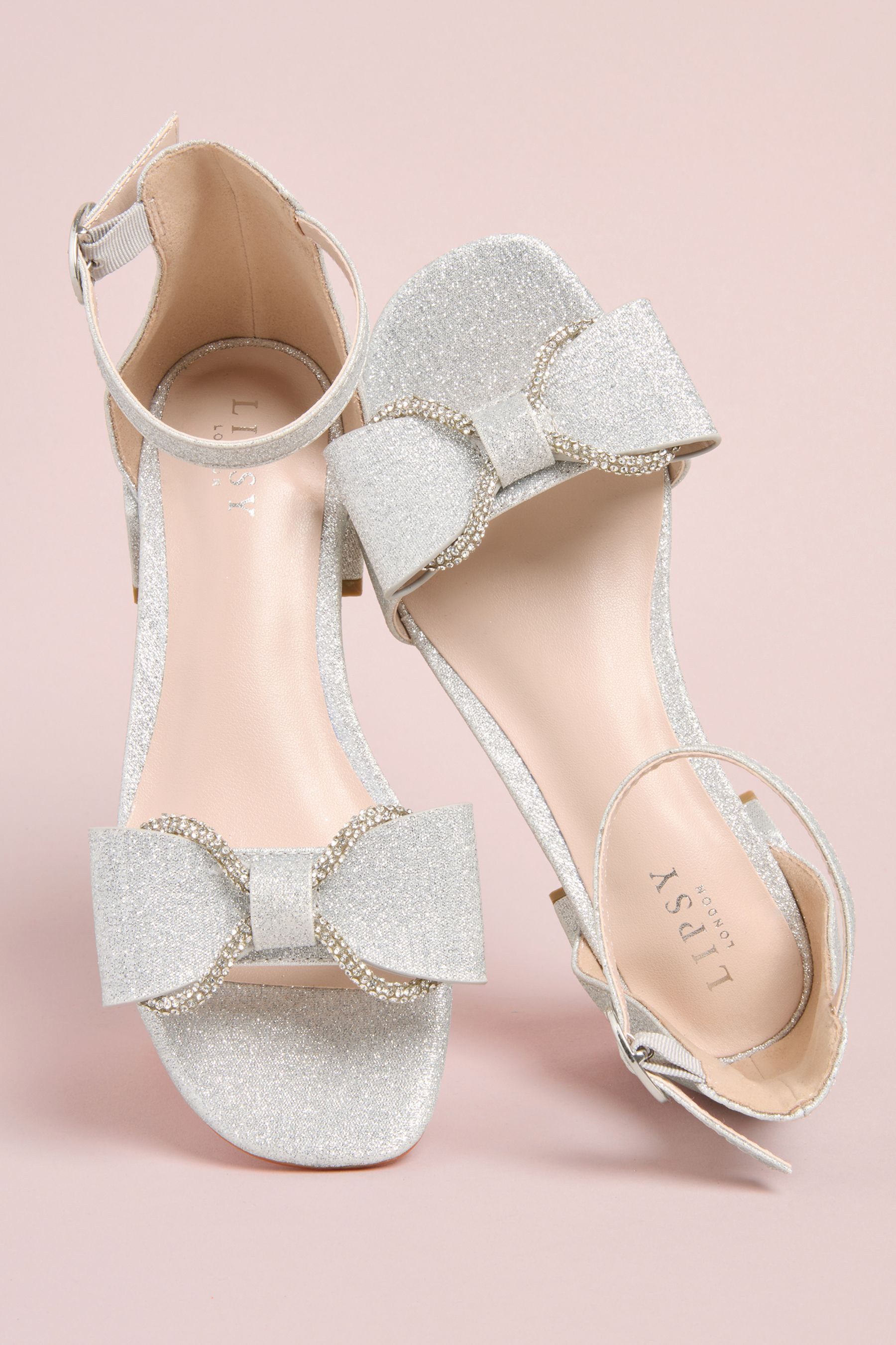 LIPSY Lipsy Blockabsatz-Sandalen, Blumenmädchen Sandalette (1-tlg)