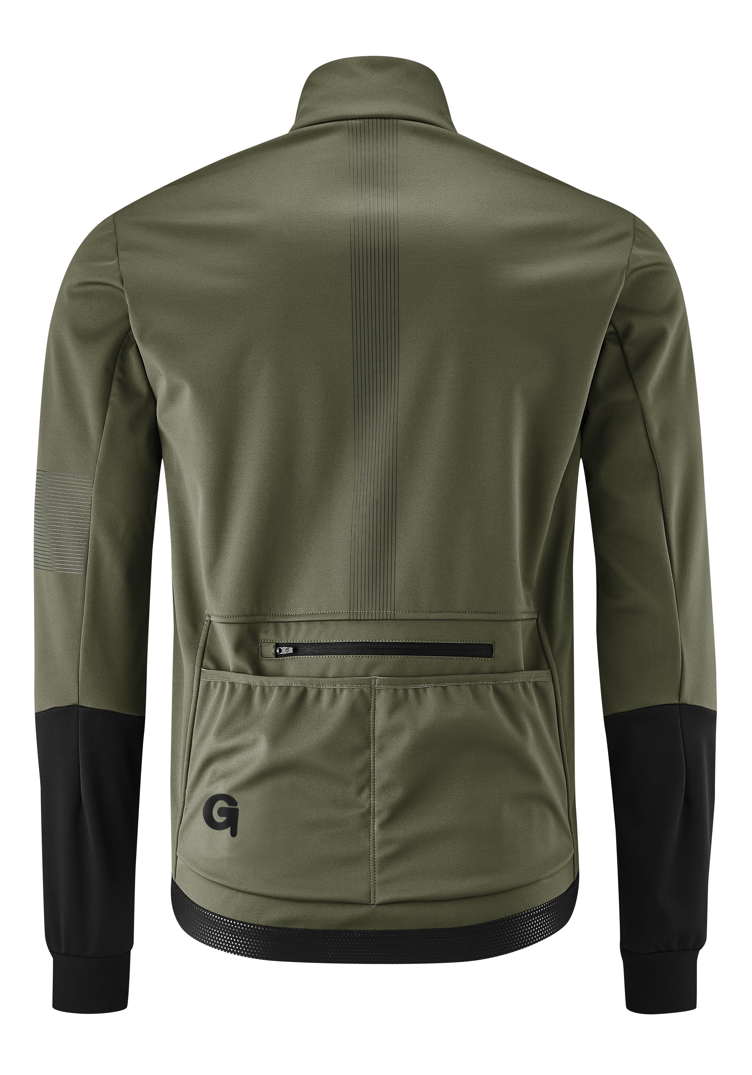 Gonso Fahrradjacke Valaff Herren Softshell-Jacke, Windjacke atmungsaktiv und wasserabweisend