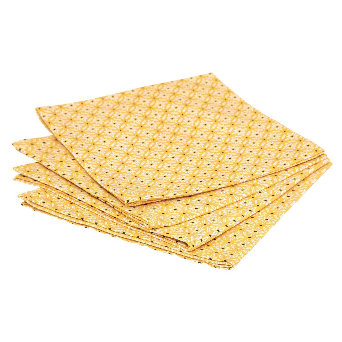 Atmosphera Créateur d'intérieur Stoffserviette Stoffservietten ETNIK, 4er-Set