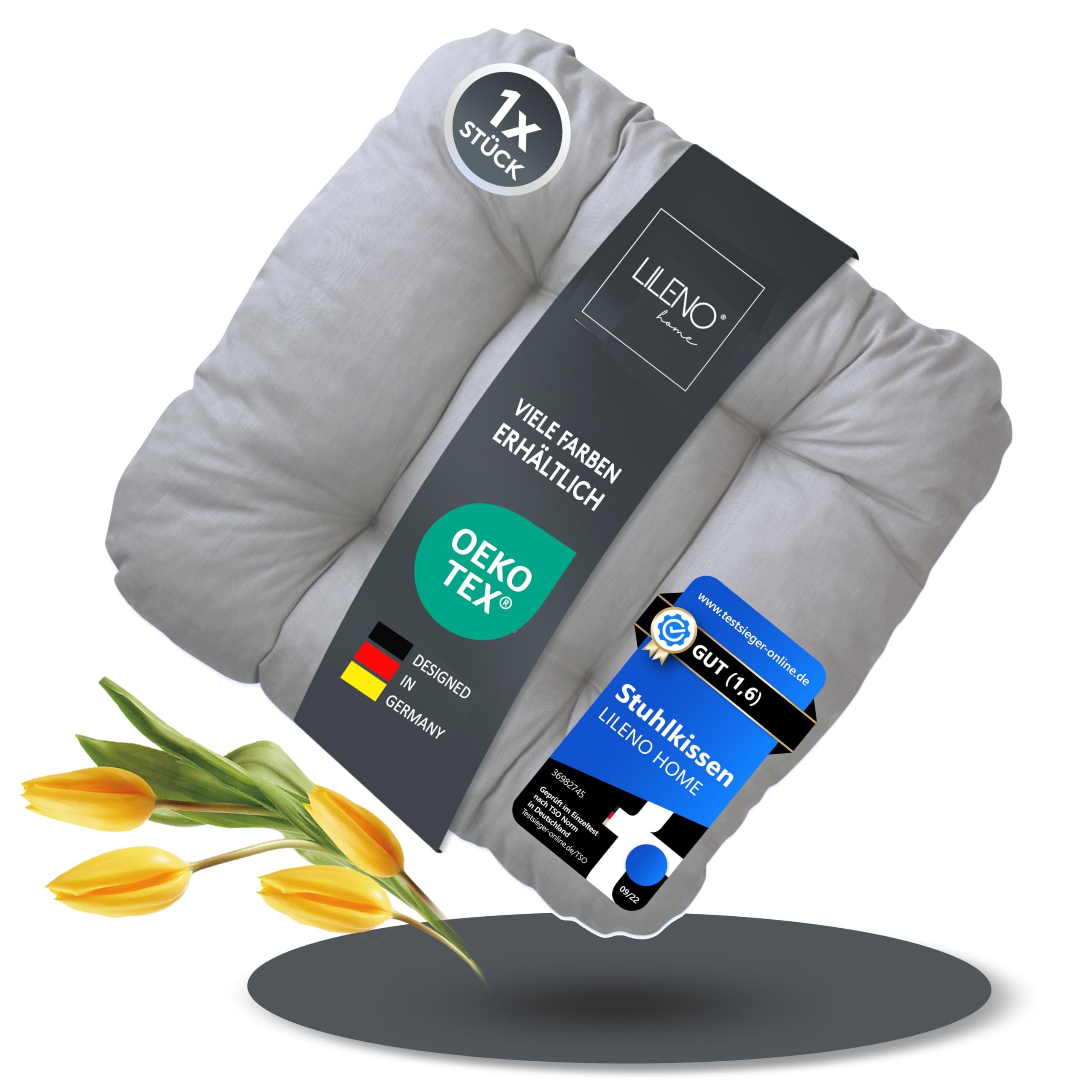 LILENO HOME Stuhlkissen Sitzkissen für Gartenstuhl, günstig online kaufen