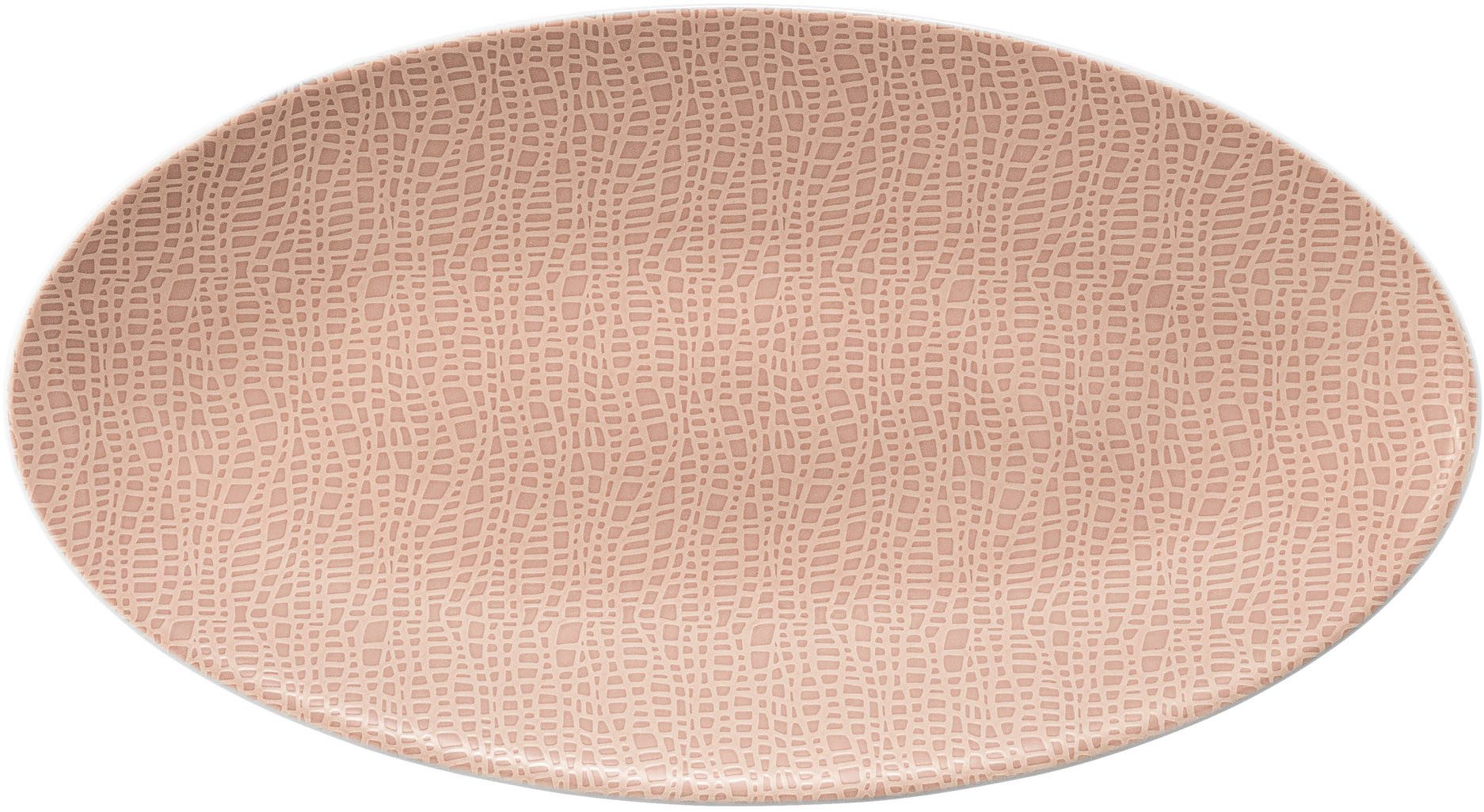 Seltmann Weiden Servierplatte Life Fashion, Porzellan, (1-tlg), Platte oval