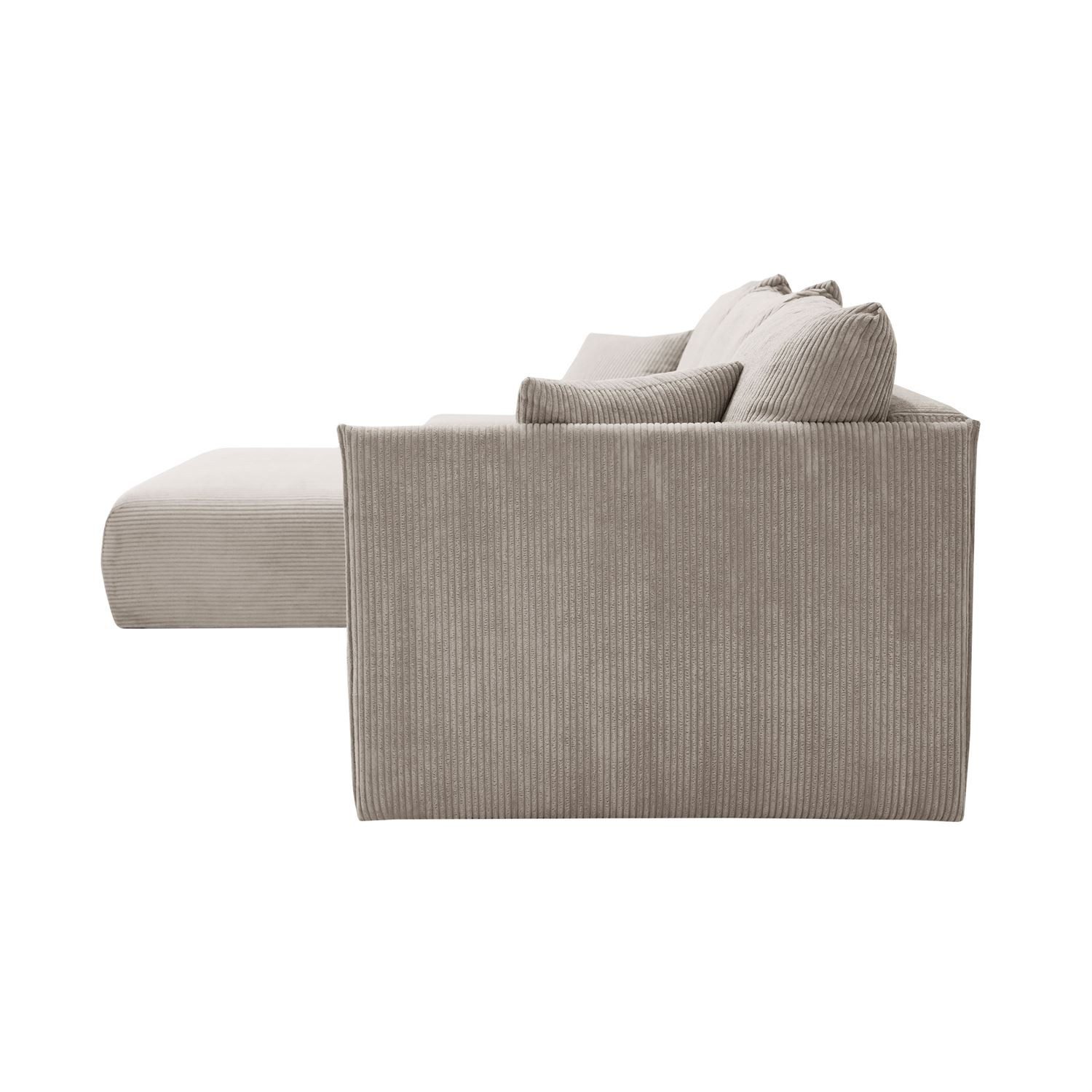 Lookway Ecksofa LAVIO in L-Form mit Schlaffunktion und Bettkasten, 246x188x93 cm – Bild 5 von 5