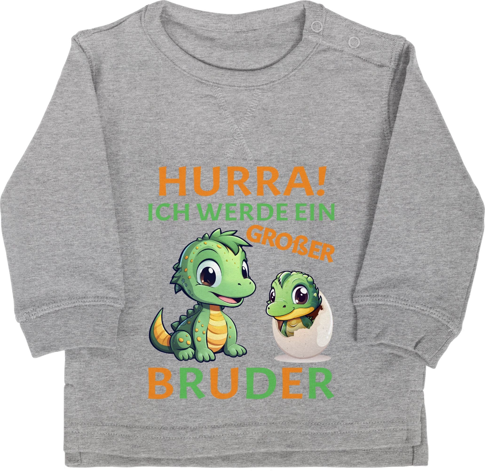 Sweatshirt Hurra endlich großer Bruder - Ich werde großer Bruder - Ich bin großer