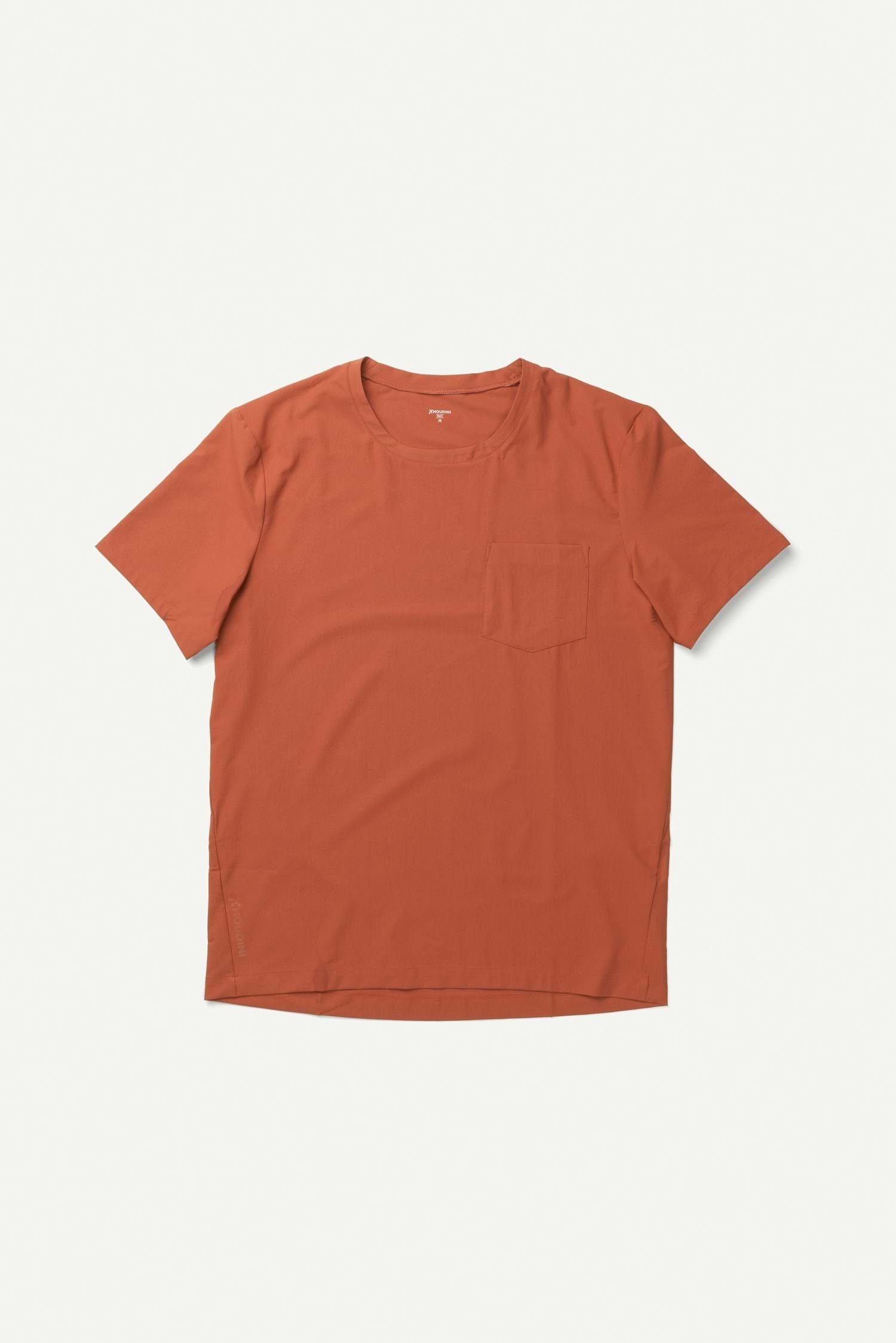 Tee Cover Mahogany Houdini Red (1-tlg) T-Shirt M's