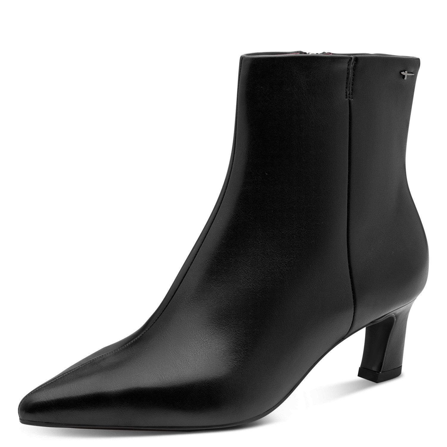 Tamaris Stiefelette Trichterabsatz, Businessschuh, in veganer Verarbeitung
