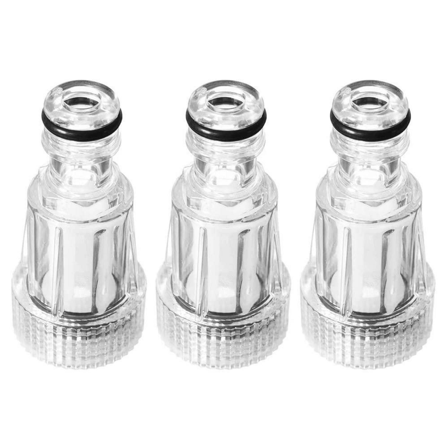 LuxusKollektion Wasserfilter Kunststoff Wasserfilter 3 Stück 1,9cm Hochdruckreiniger