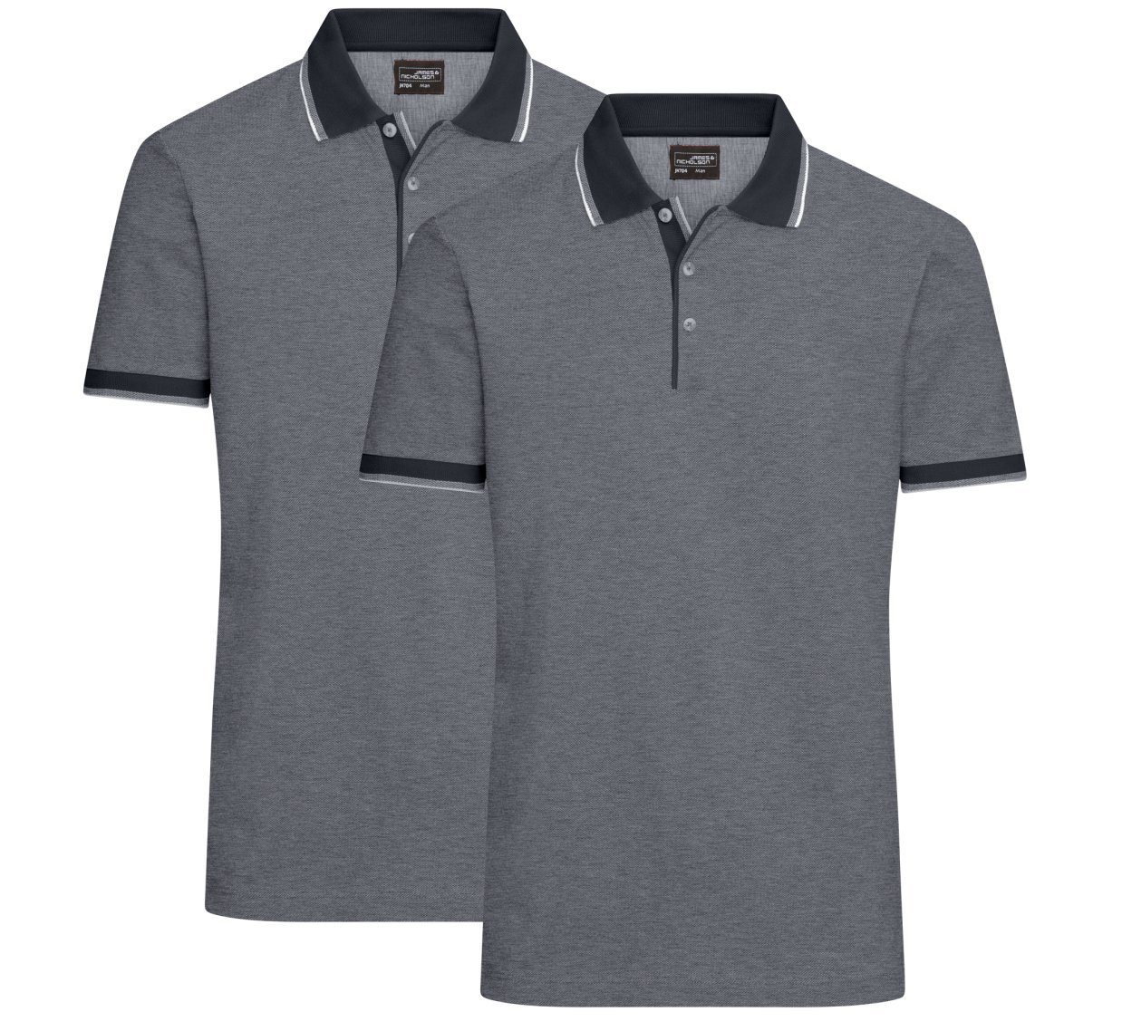 James & Nicholson Poloshirt Doppelpack Herren günstig online kaufen