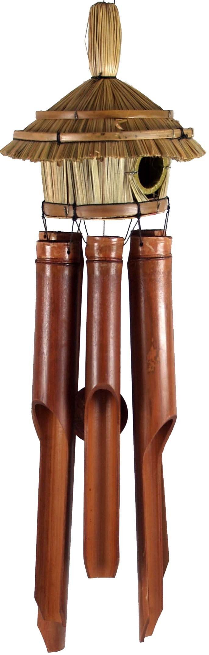 Windspiel Exotisches Klangspiel-Windspiel aus Bambus -..