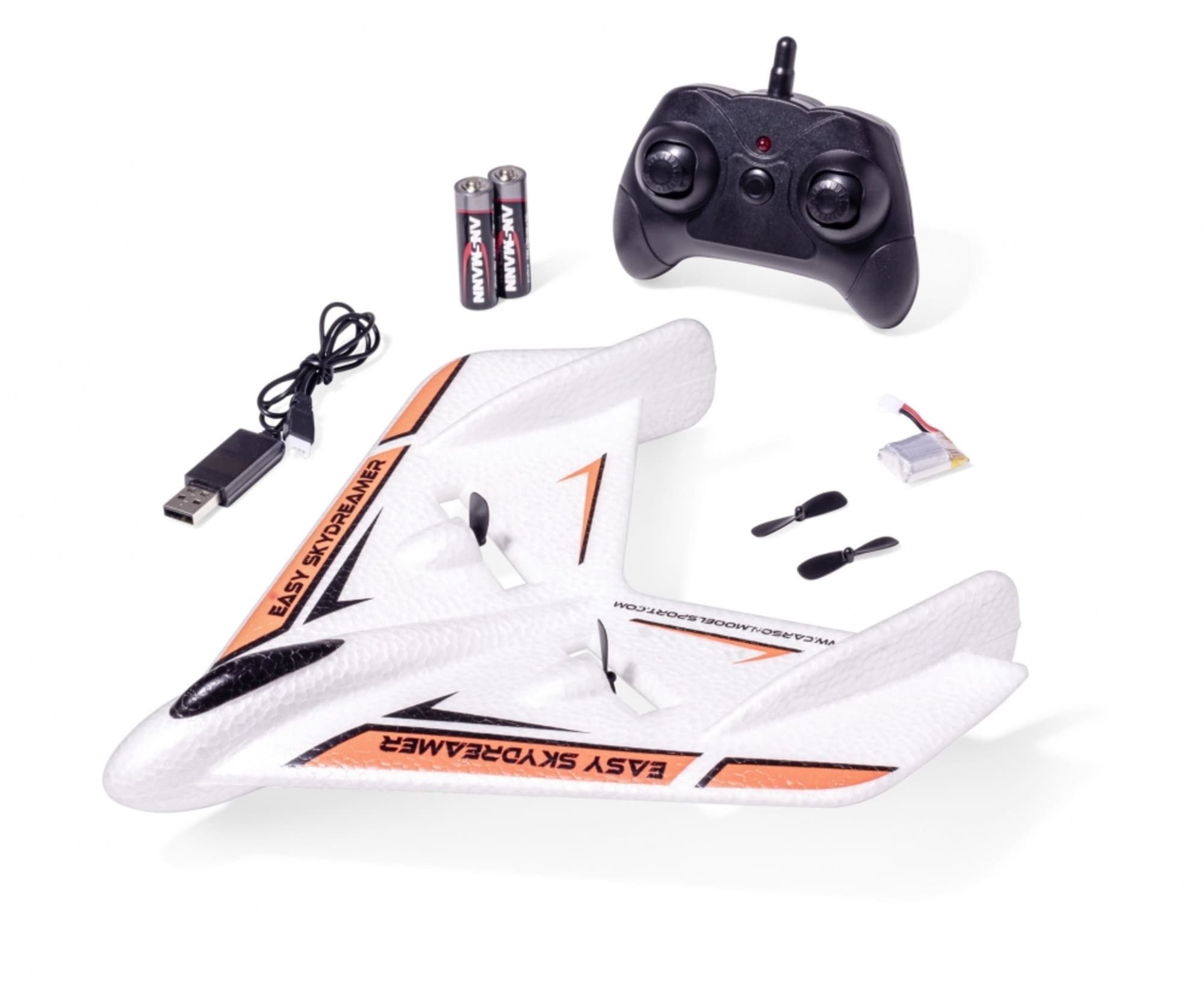 CARSON RC-Flugzeug Carson RC Flugzeug Easy Skydreamer 2.4G 100% RTF orange