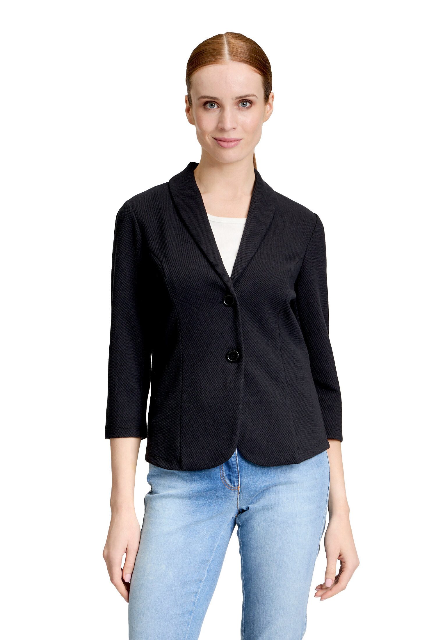 Betty Barclay Jackenblazer Damen mit Knöpfen Kragen