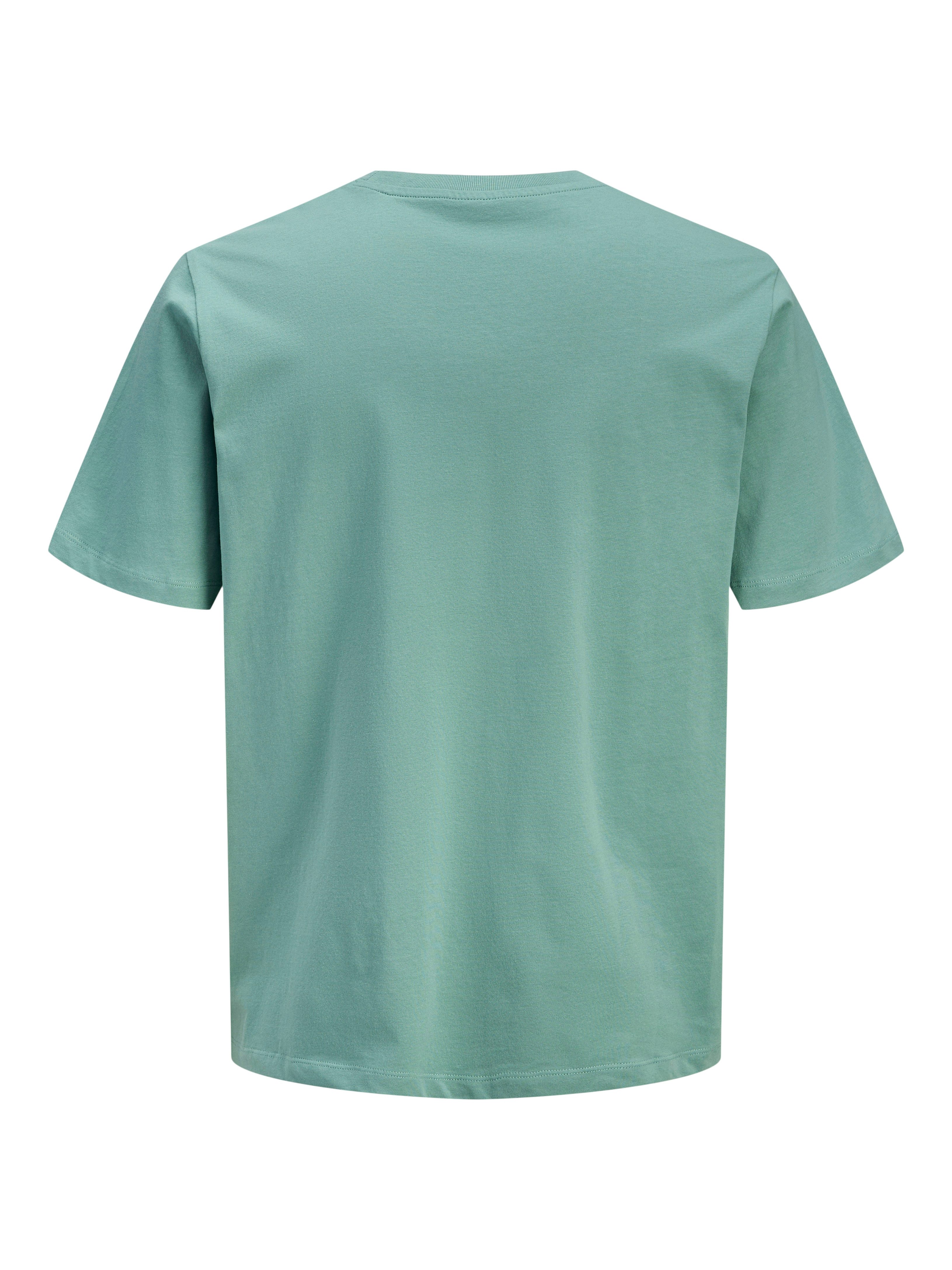 Jack & Jones Rundhalsshirt JJHONOLULU SHAPE TEE SS CREW NECK Baumwolle, reg günstig online kaufen