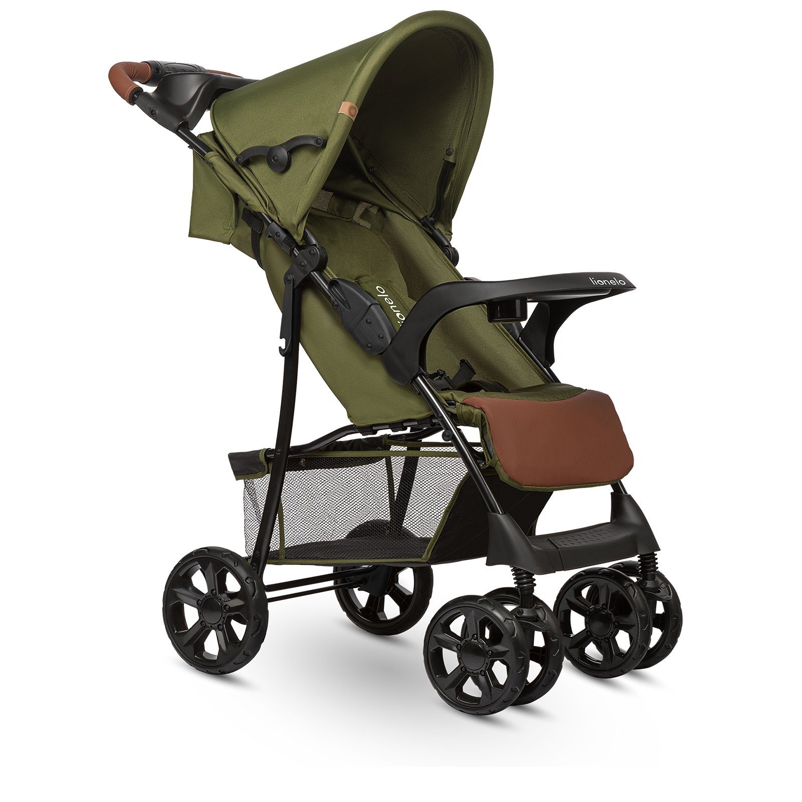 lionelo Kinder-Buggy Emma, Tasche Leicht SGS i EN Bis 15kg